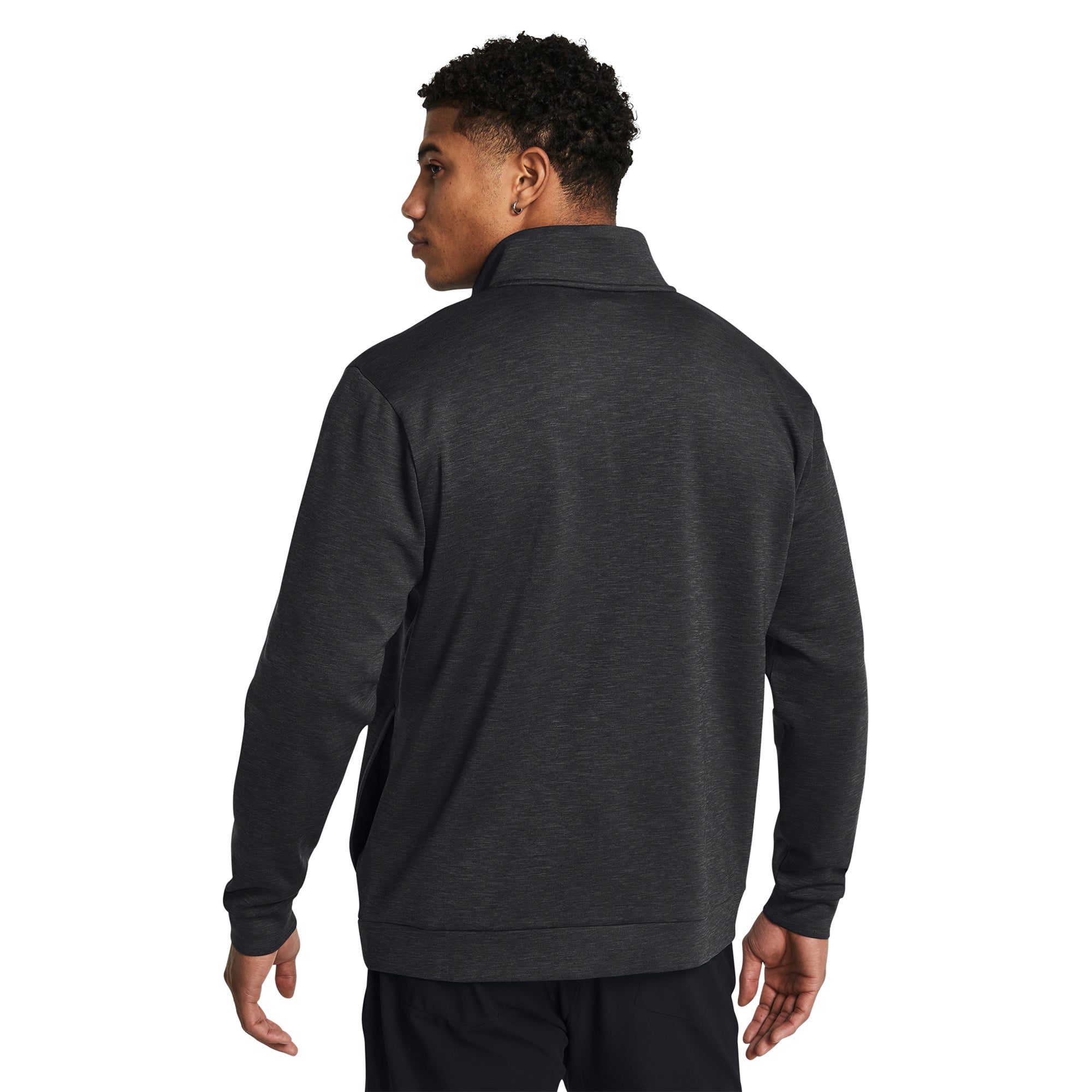 Under Armour Golf Drive Midlayer 1/4 Zip Black 001