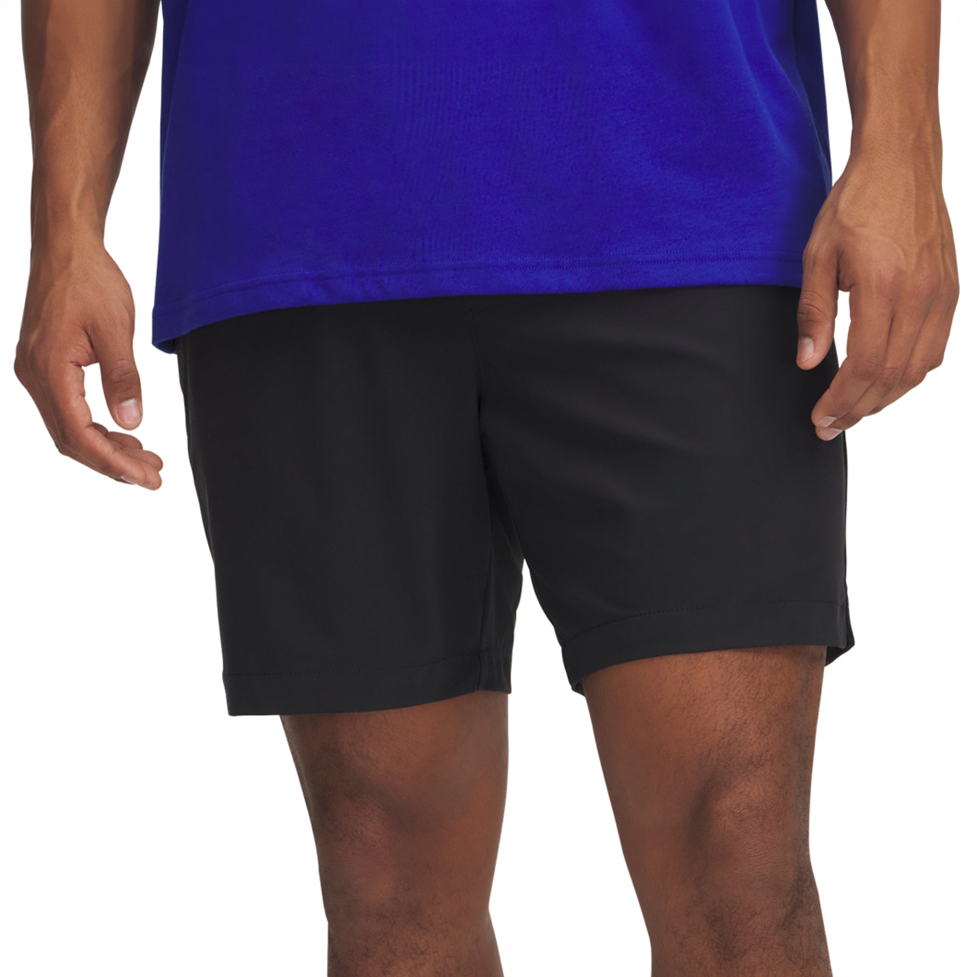 Under Armour Golf Drive Pull On Shorts Black/Halo Grey 001