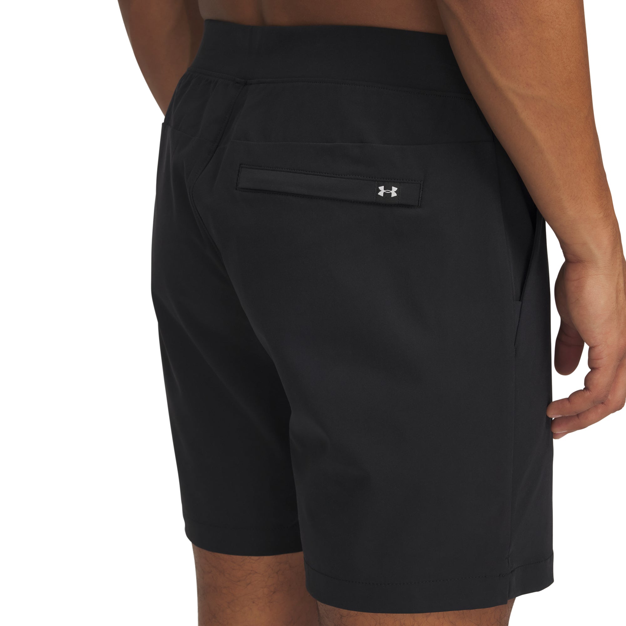 Under Armour Golf Drive Pull On Shorts Black/Halo Grey 001