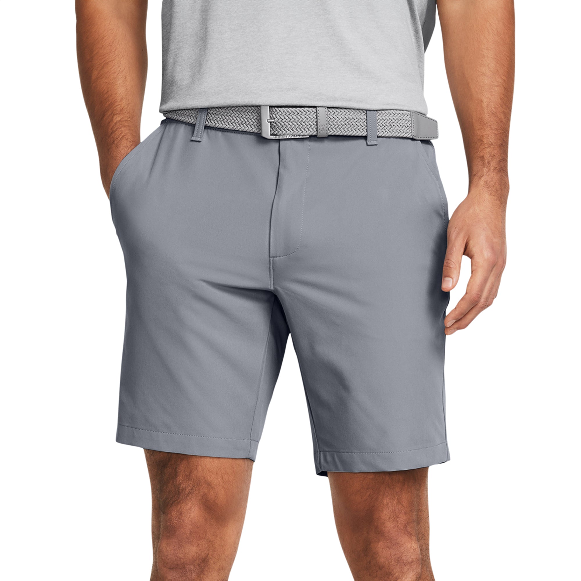 Under Armour Golf Drive Tapered Shorts Steel 035