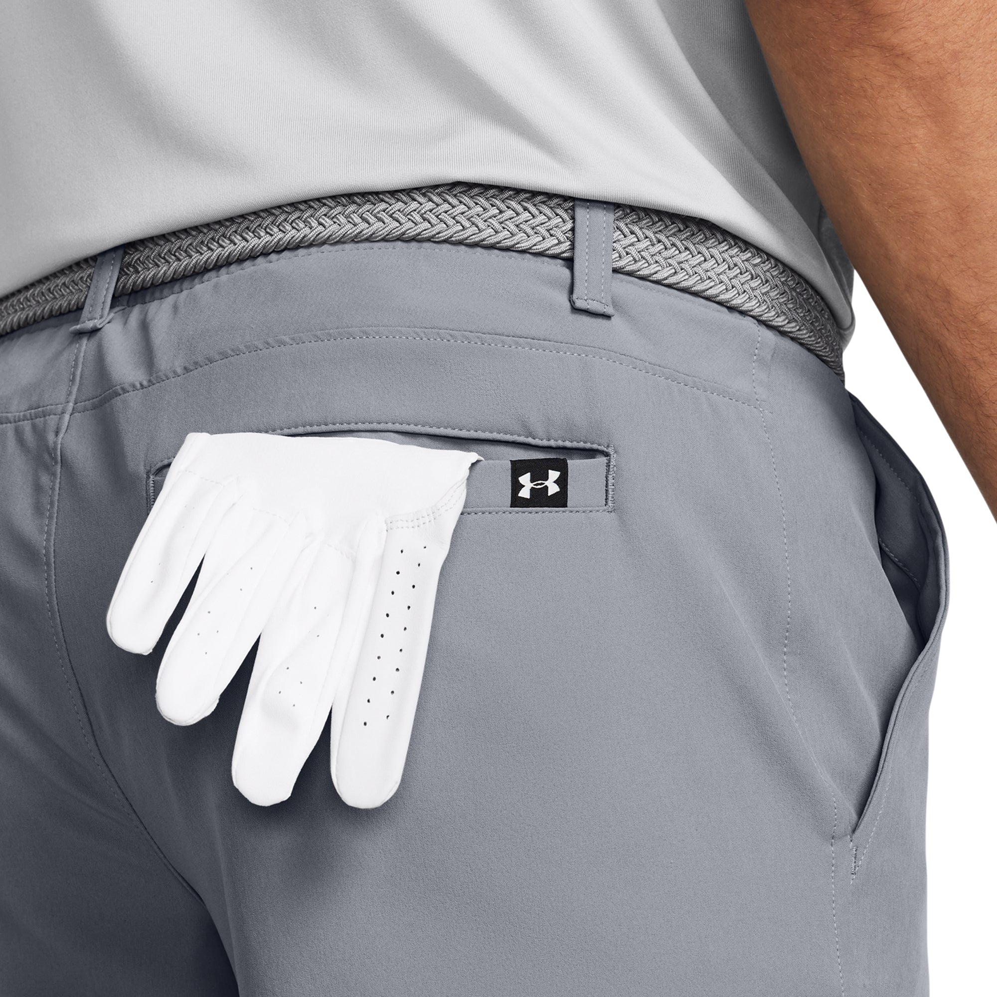 Under Armour Golf Drive Tapered Shorts Steel 035
