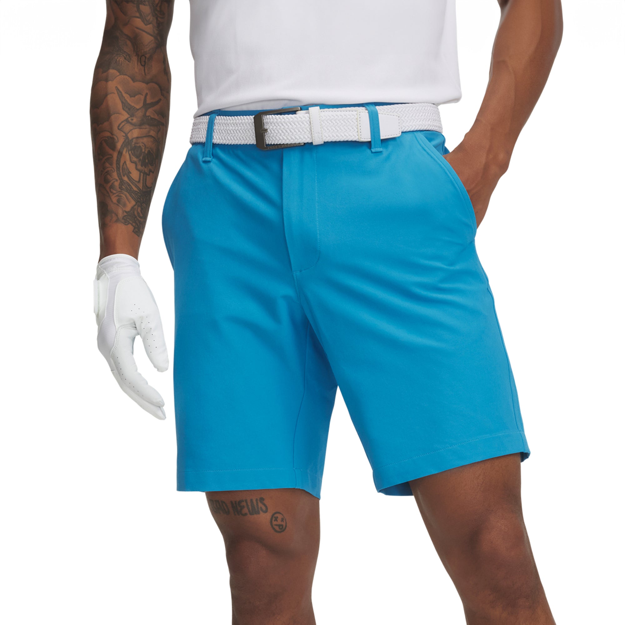 Under Armour Golf Drive Tapered Shorts Ether Blue 452