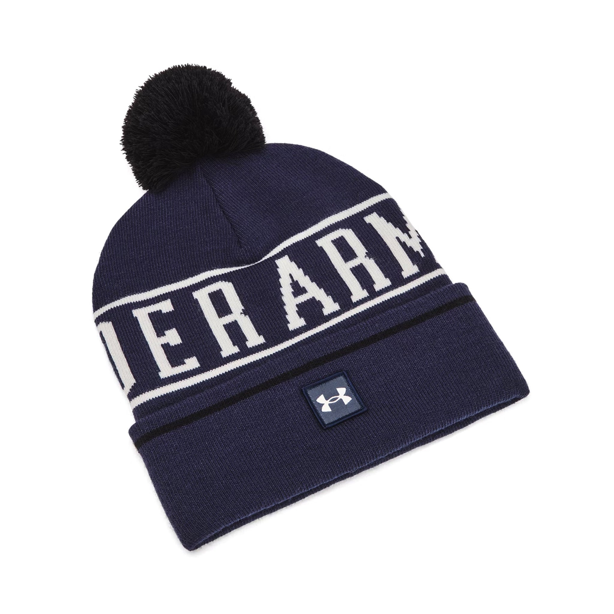 Under Armour Golf Halftime Pom Beanie Midnight Navy/Summit White 410