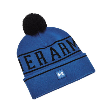 Under Armour Golf Halftime Pom Beanie Tech Blue/Black 432