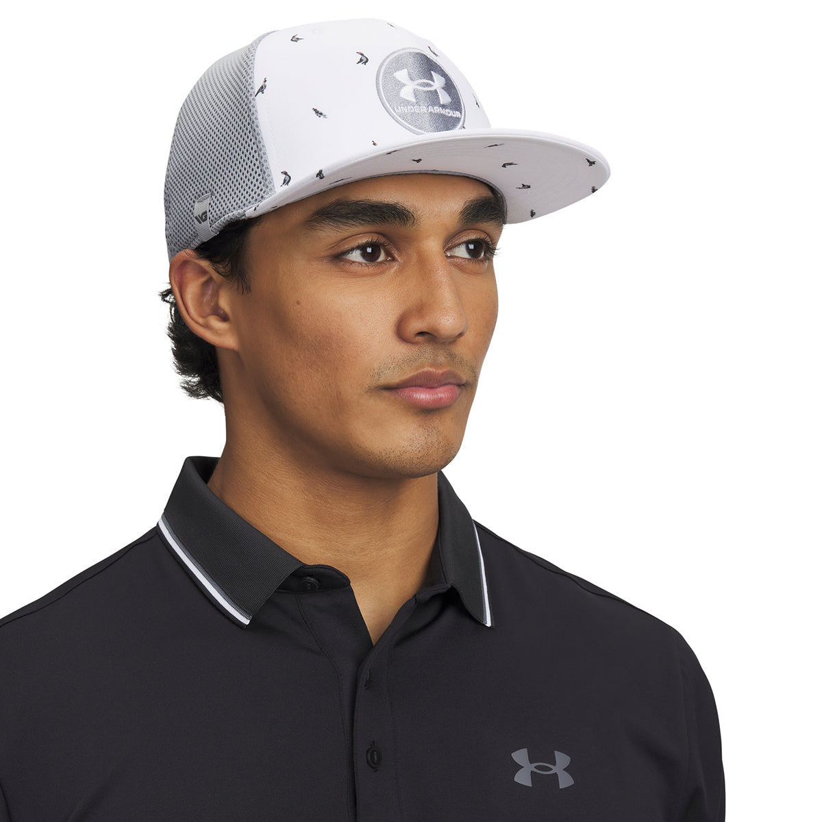 Under Armour Golf Iso-Chill Drive Low Stretch Fit Cap White 100