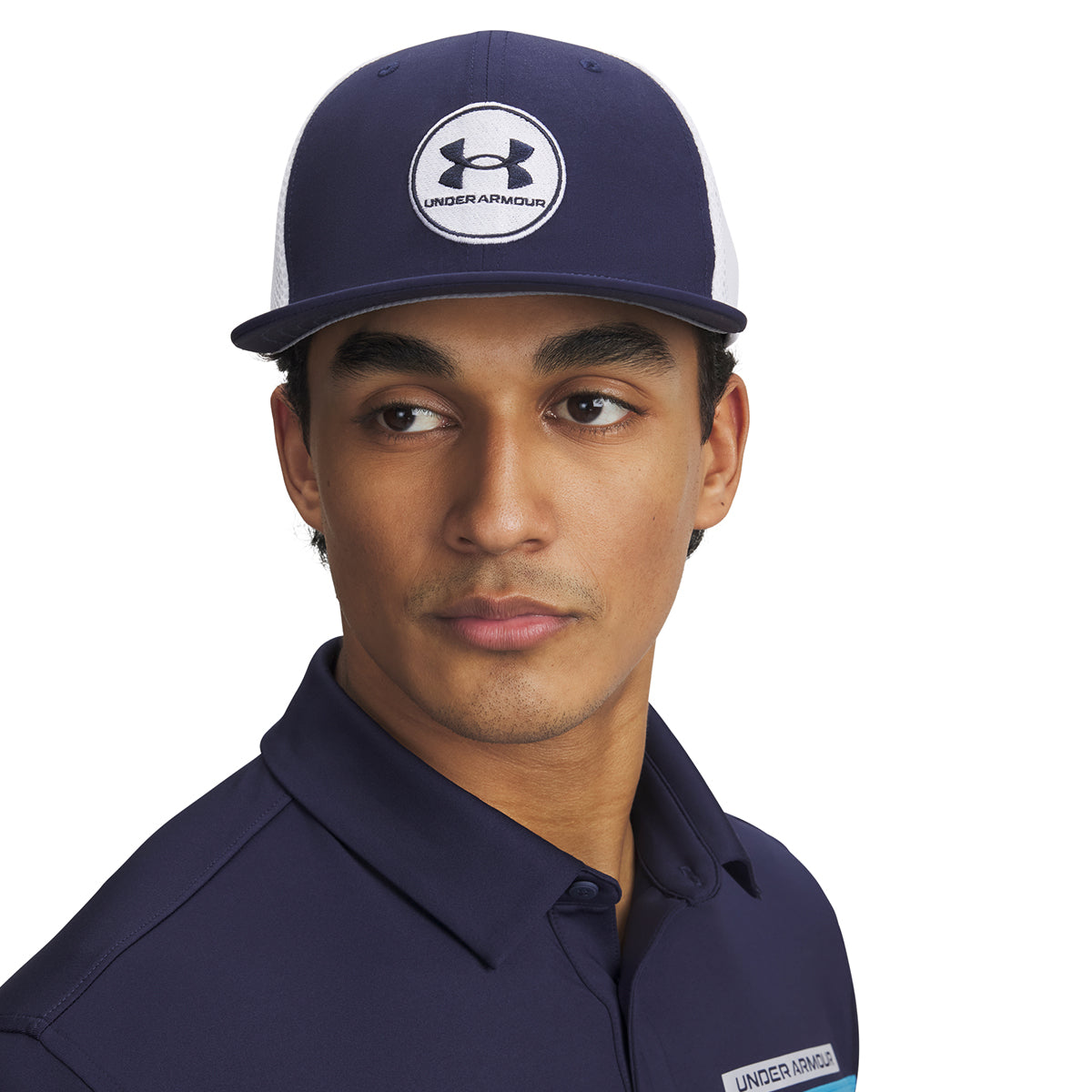 Under Armour Golf Iso-Chill Drive Low Stretch Fit Cap Midnight Navy 410