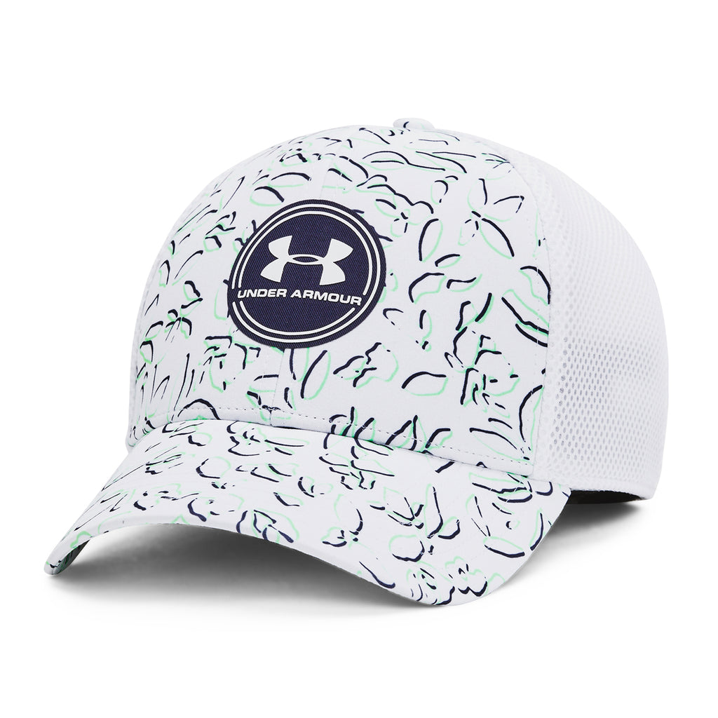 Under Armour Golf Iso-Chill Driver Mesh Cap 1369804 White 105 