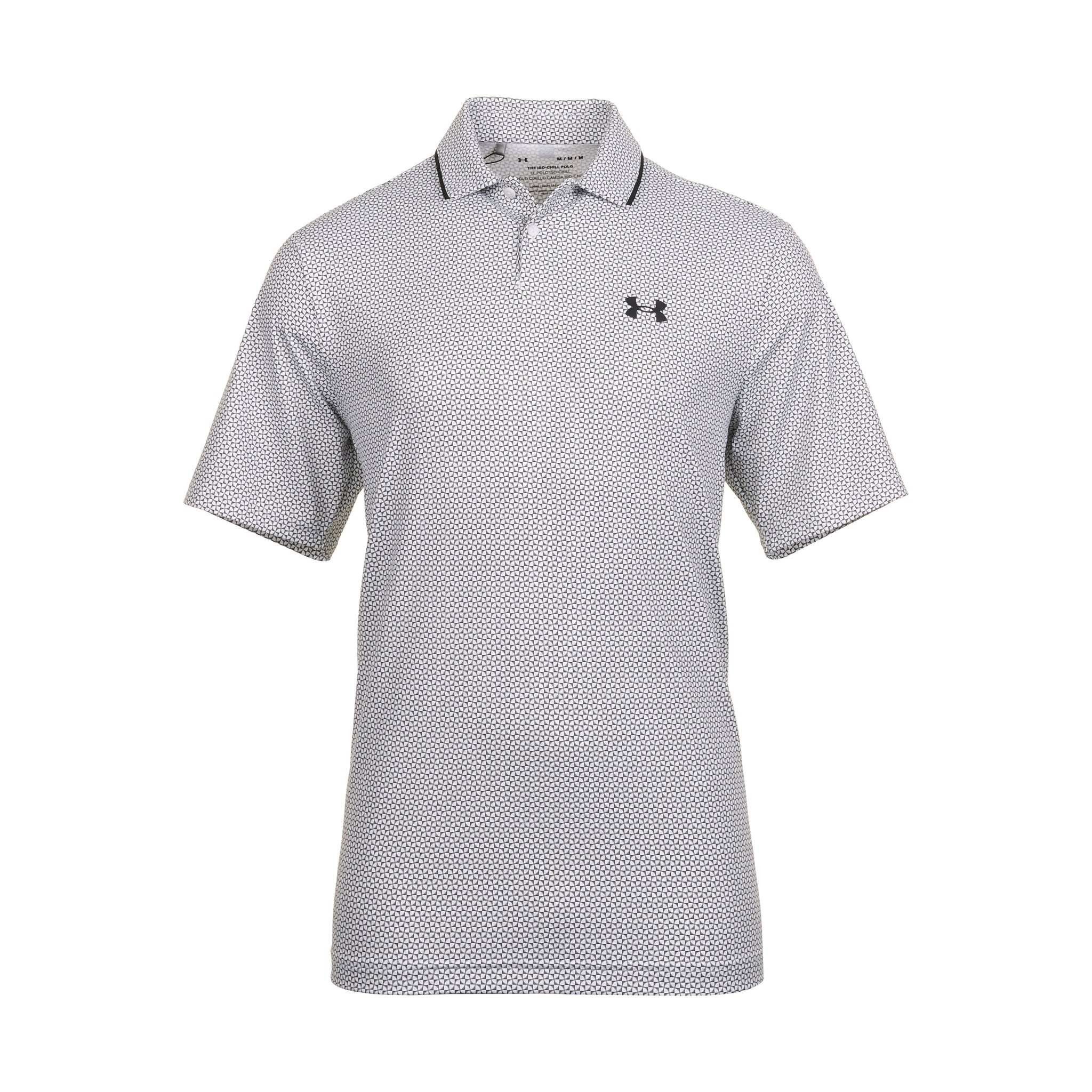 Under Armour Golf Iso-Chill Verge Shirt 1377366 White Halo Grey