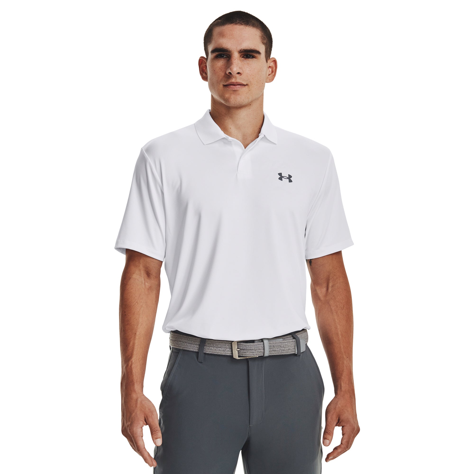 Under Armour Golf Matchplay Polo Shirt White 100