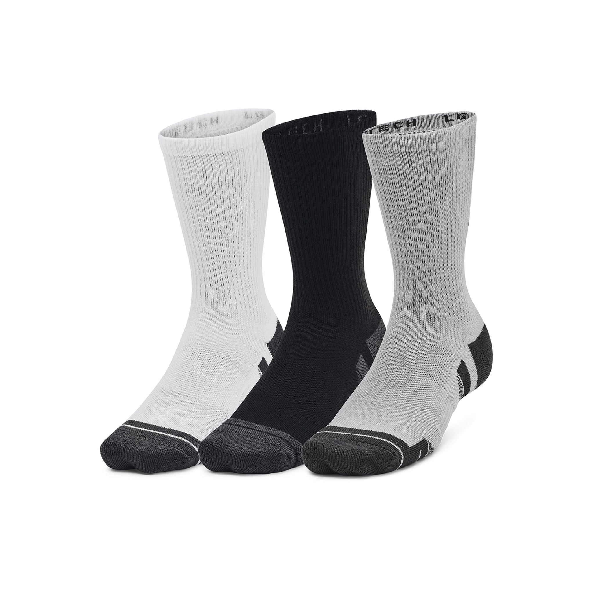 Under Armour Golf Performance Tech Crew Sock - 3 Pack 1379512 Multi 011 ...