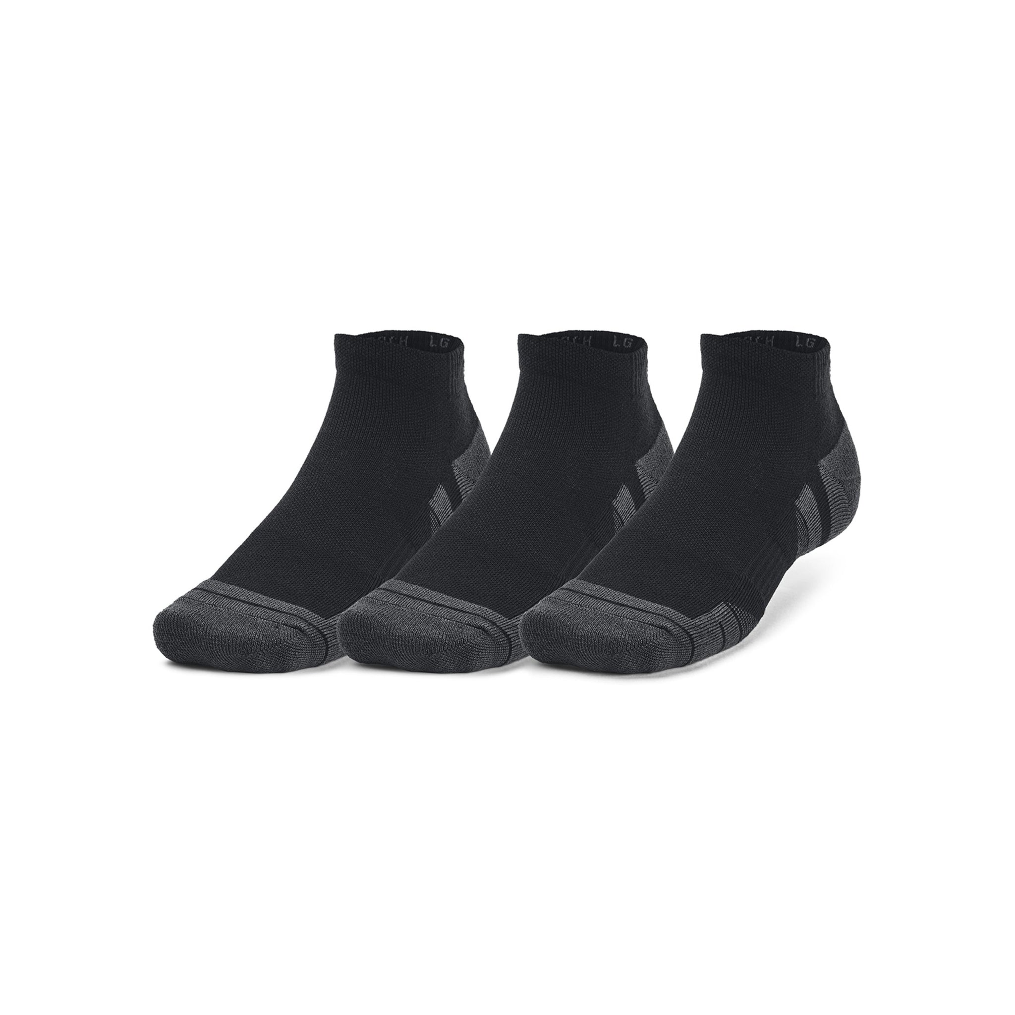 Under Armour Golf Performance Tech Low Sock - 3 Pack Black 001
