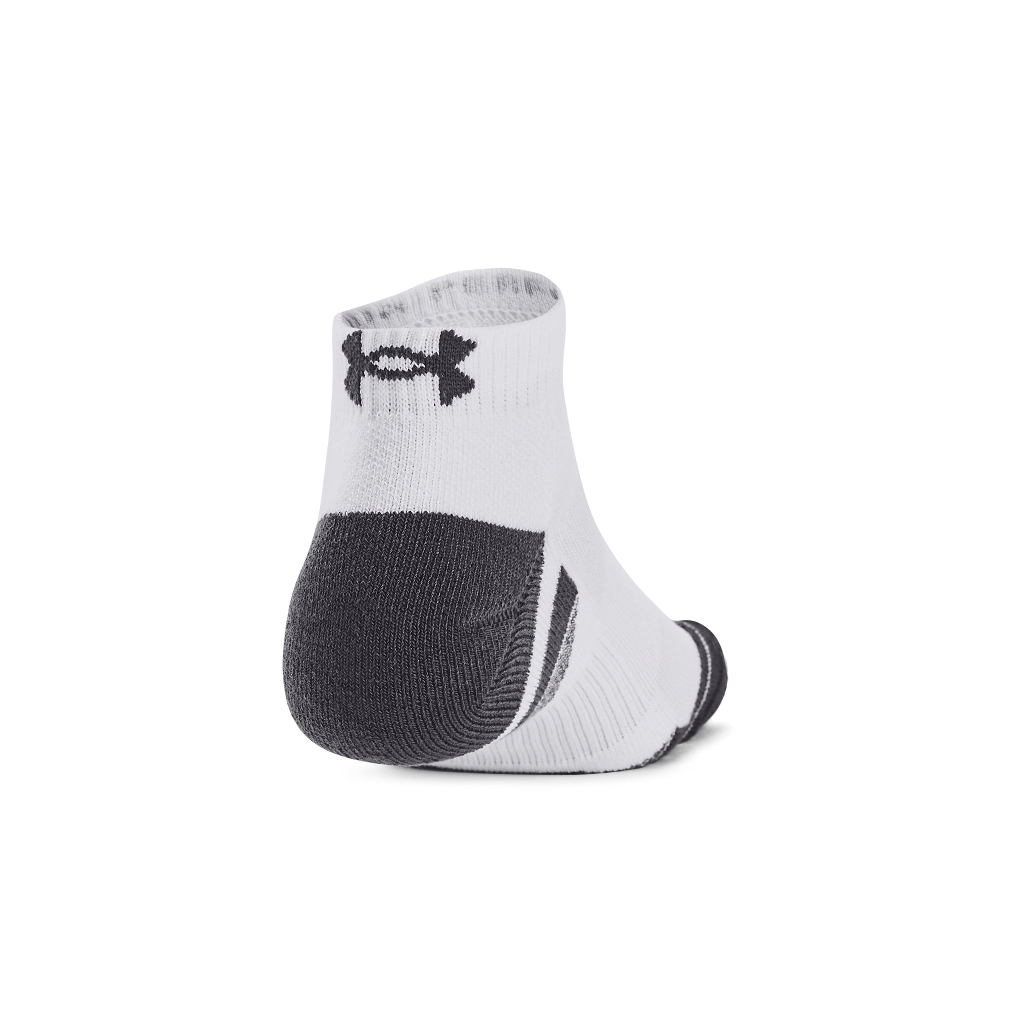 Under Armour Golf Performance Tech Low Sock - 3 Pack 1379504 White 100 ...