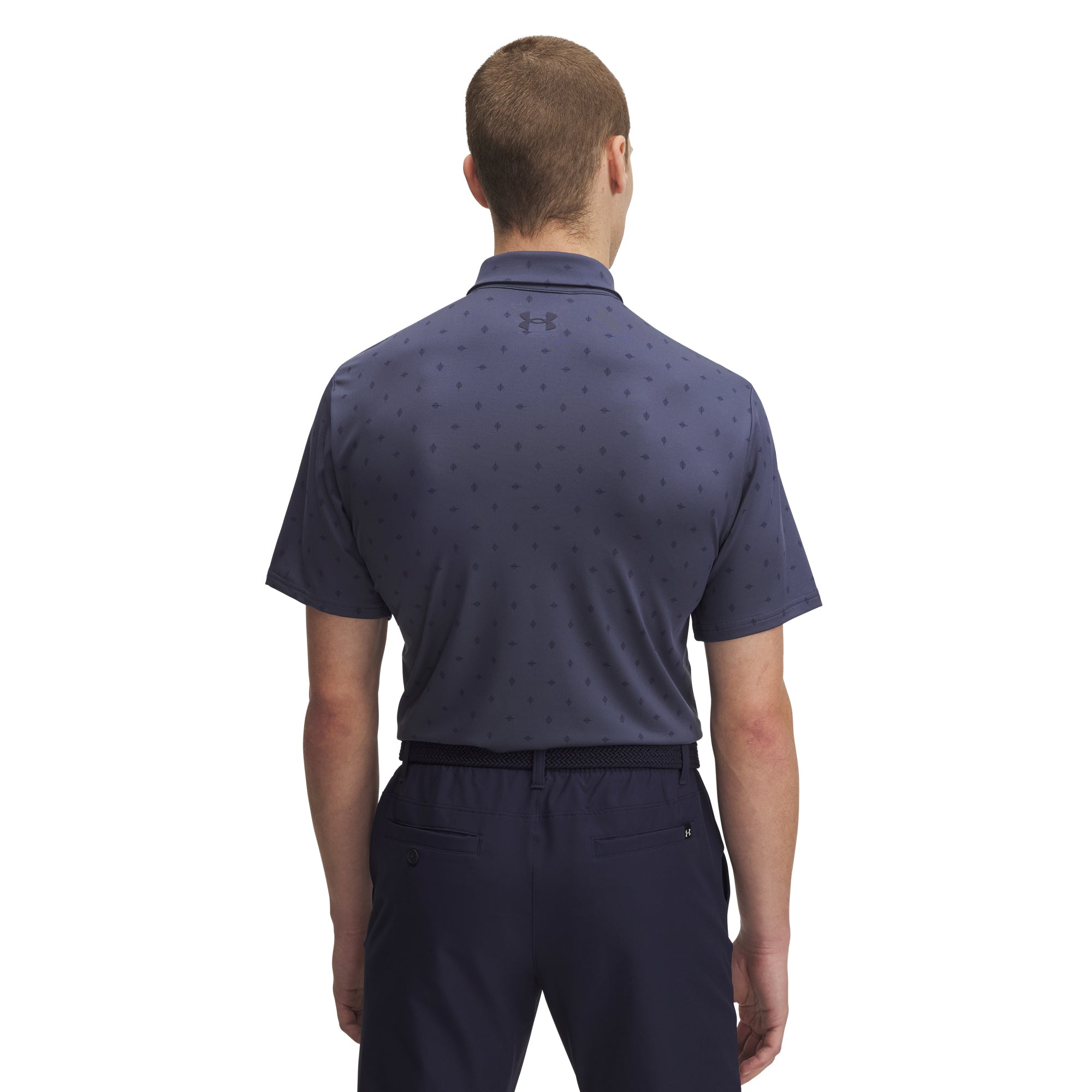 Under Armour Golf Playoff 3.0 Printed Shirt - Downpour Grey/Midnight ...