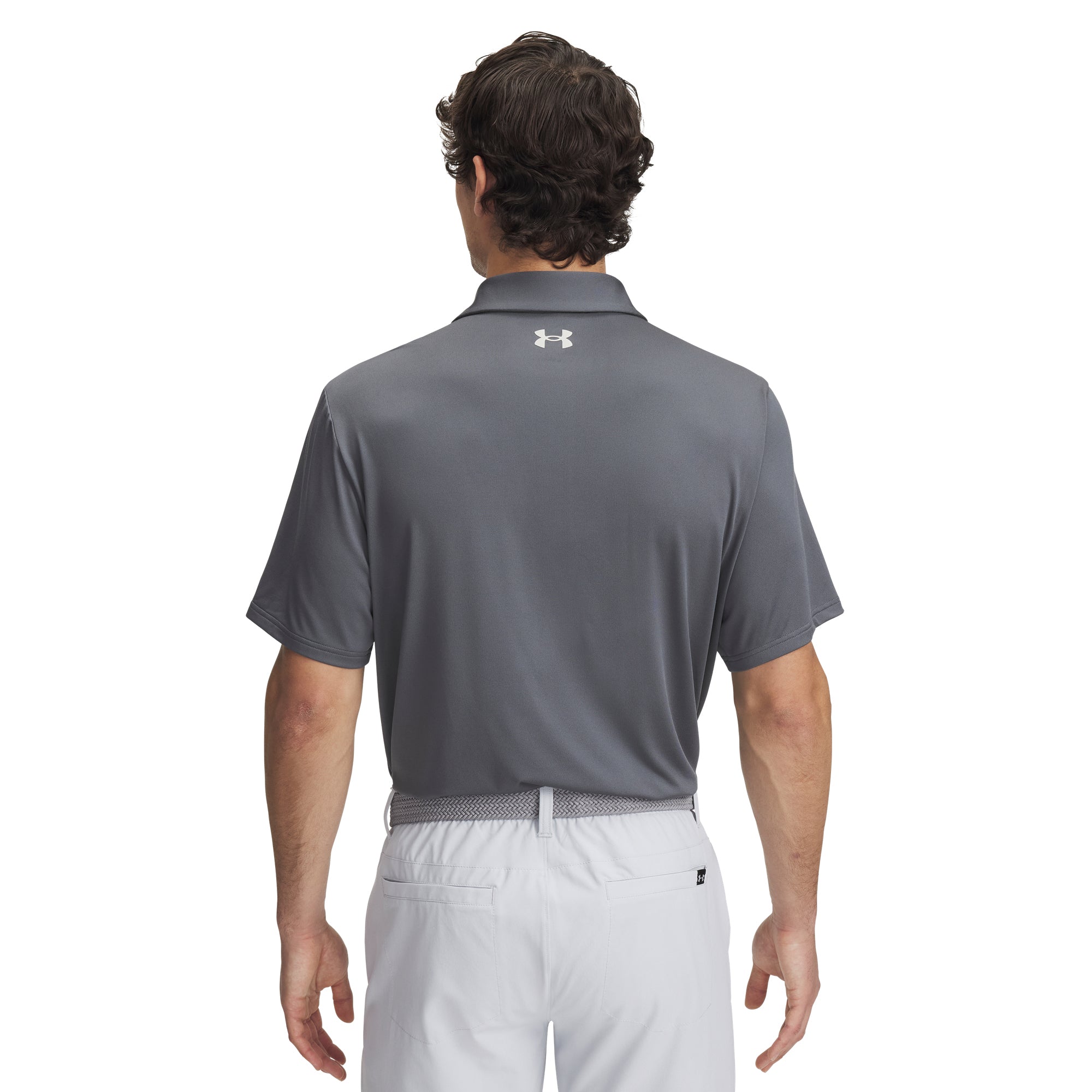 Under Armour Golf Playoff 3.0 Shirt Castlerock/Fire/Summit White 025