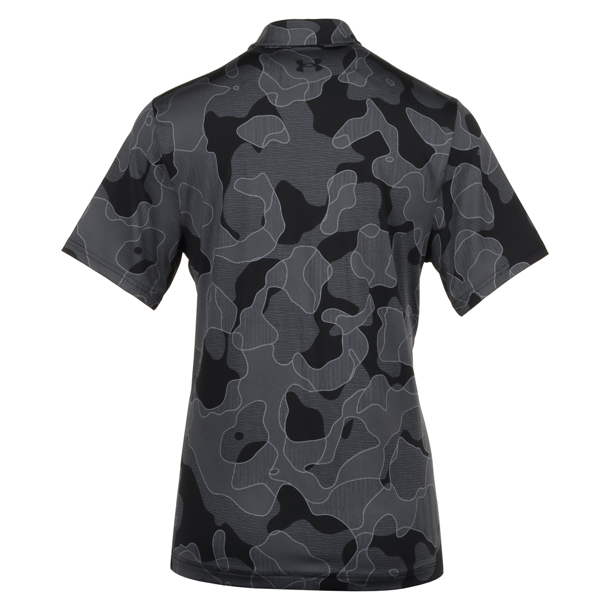 Under armour black golf shirt hotsell