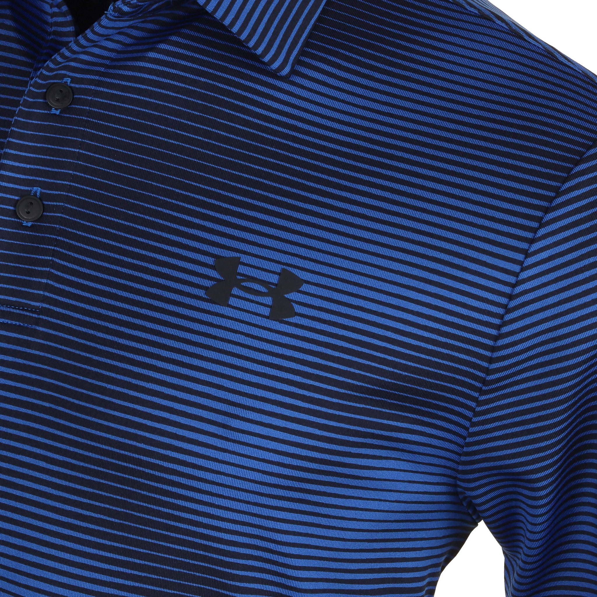 Under Armour Playoff 3.0 Printed Golf Polo Shirt - Tech Blue/Black Under Armour Playoff 3.0 Printed Golf Polo Shirt - Tech Blue/Black