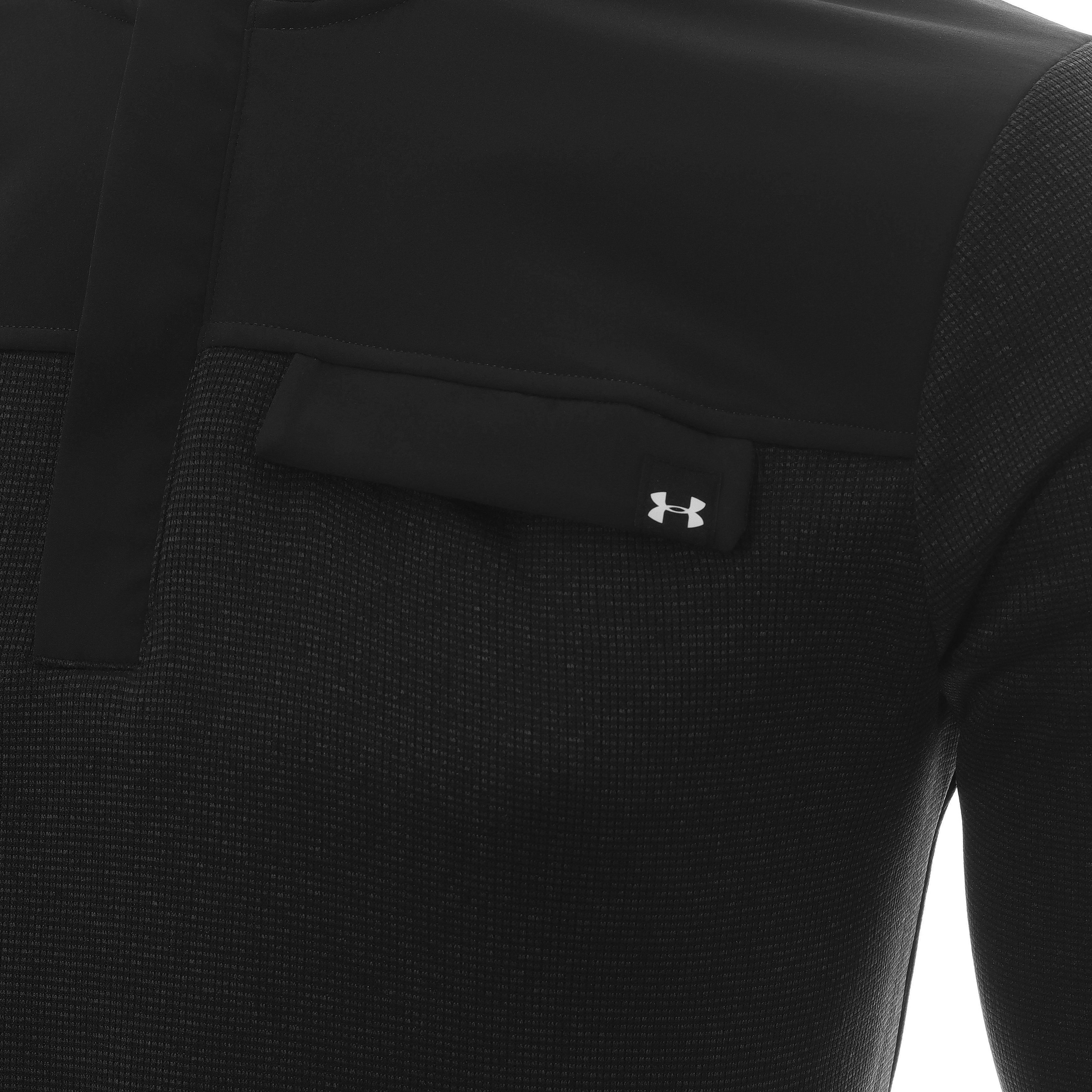 Under Armour Golf Storm Sweater Fleece Hoodie 1382917 Black 001 ...