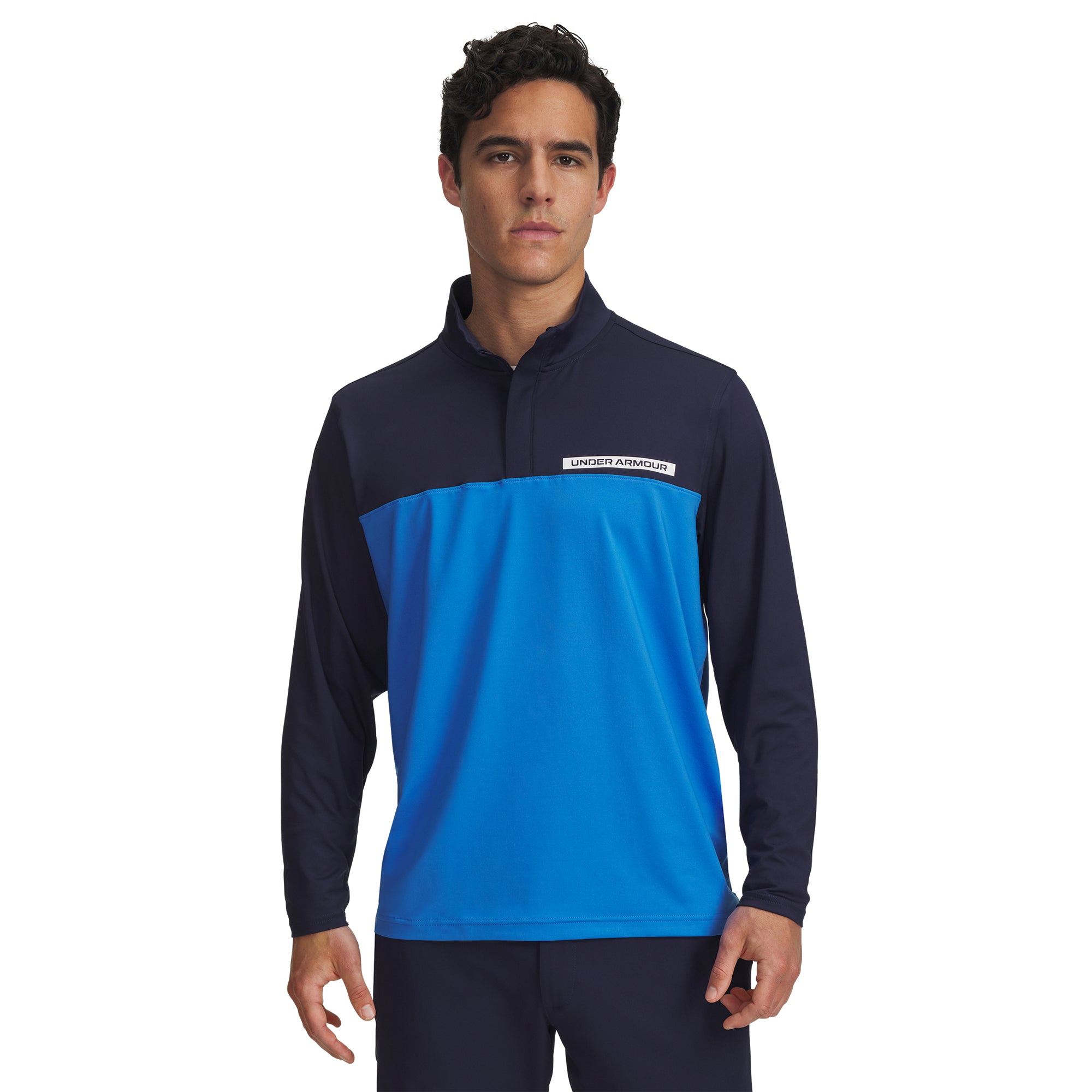 Under Armour Golf T2G 1/4 Zip - Black/Anthracite/Fire
