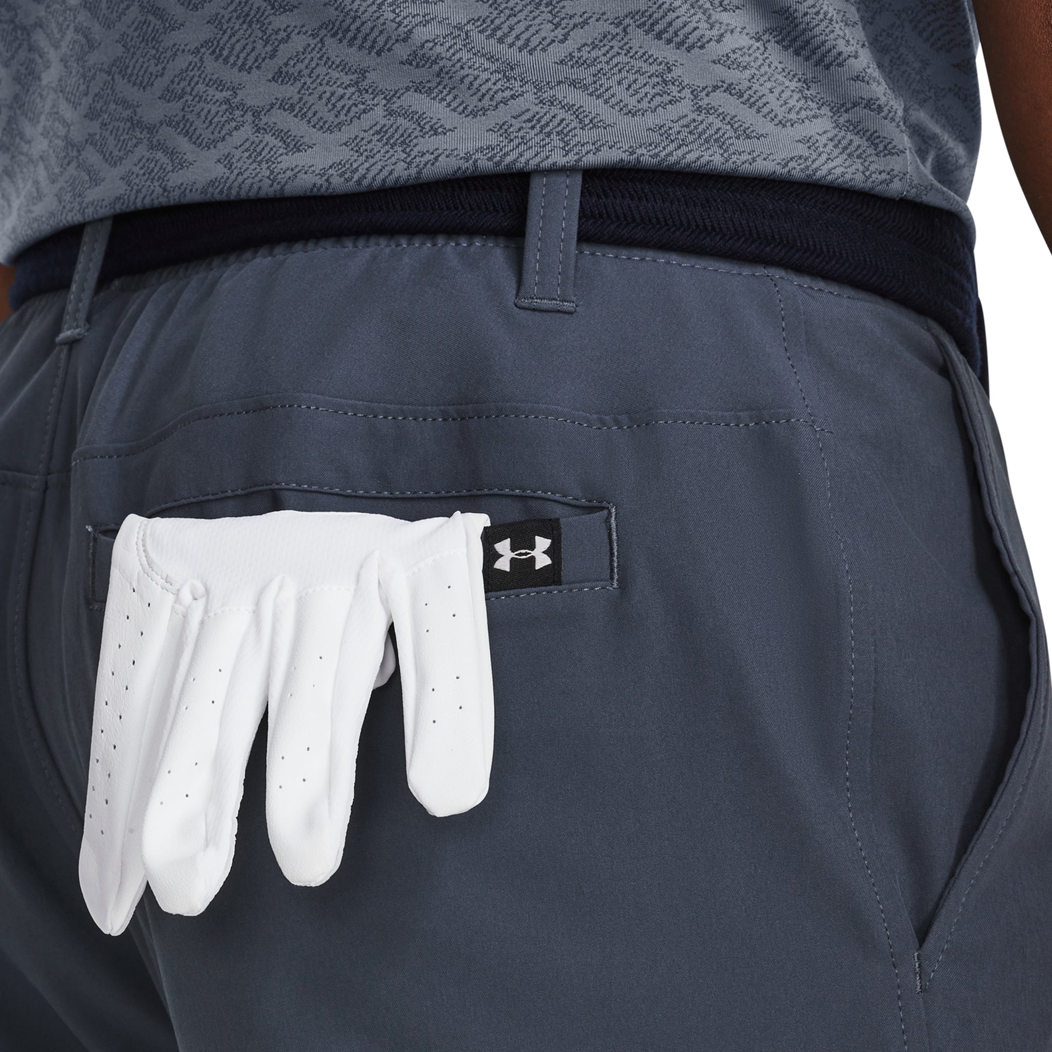 Under Armour Golf UA Drive Slim Tapered Trousers Downpour Grey 044