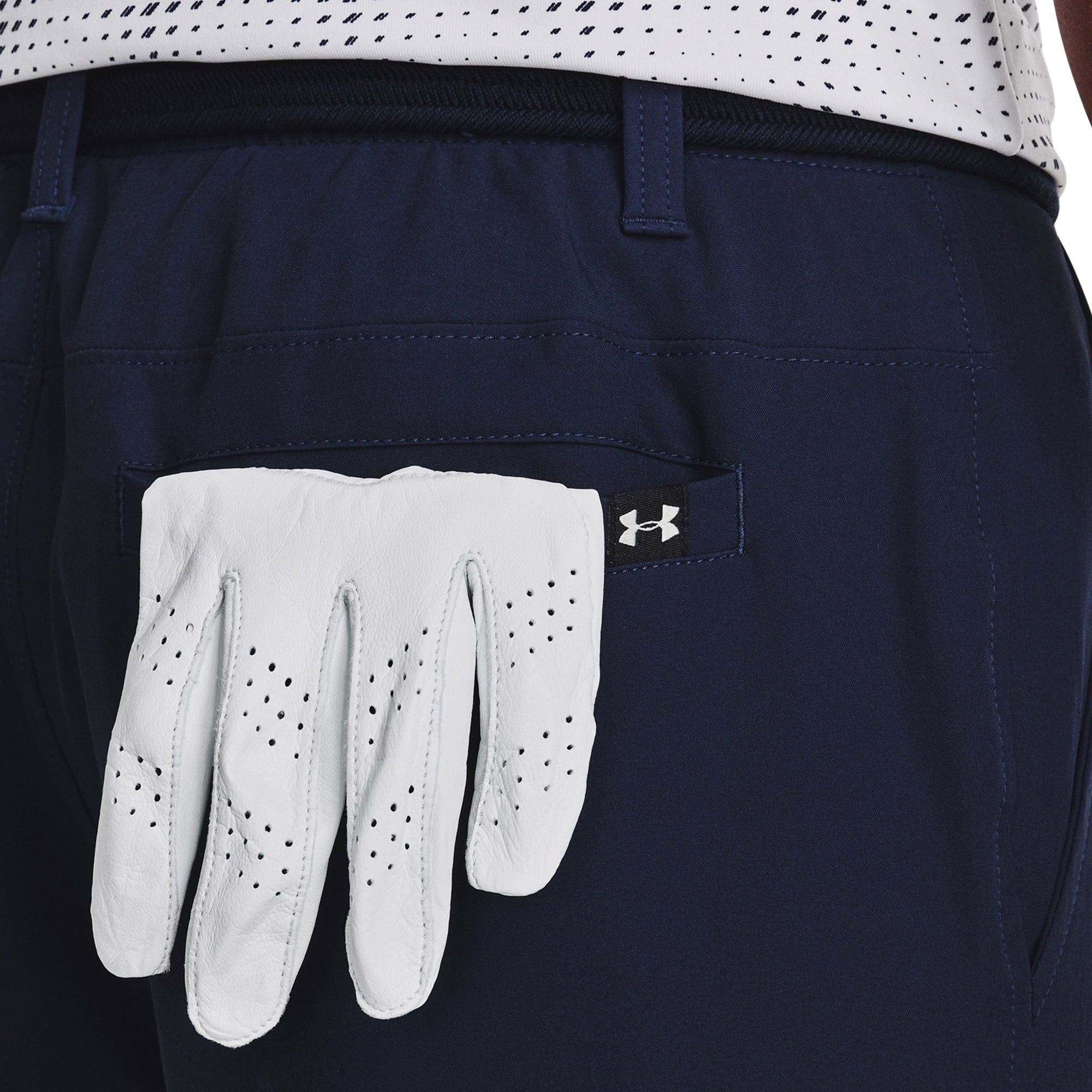 Under Armour Golf UA Drive Slim Tapered Trousers Midnight Navy 410