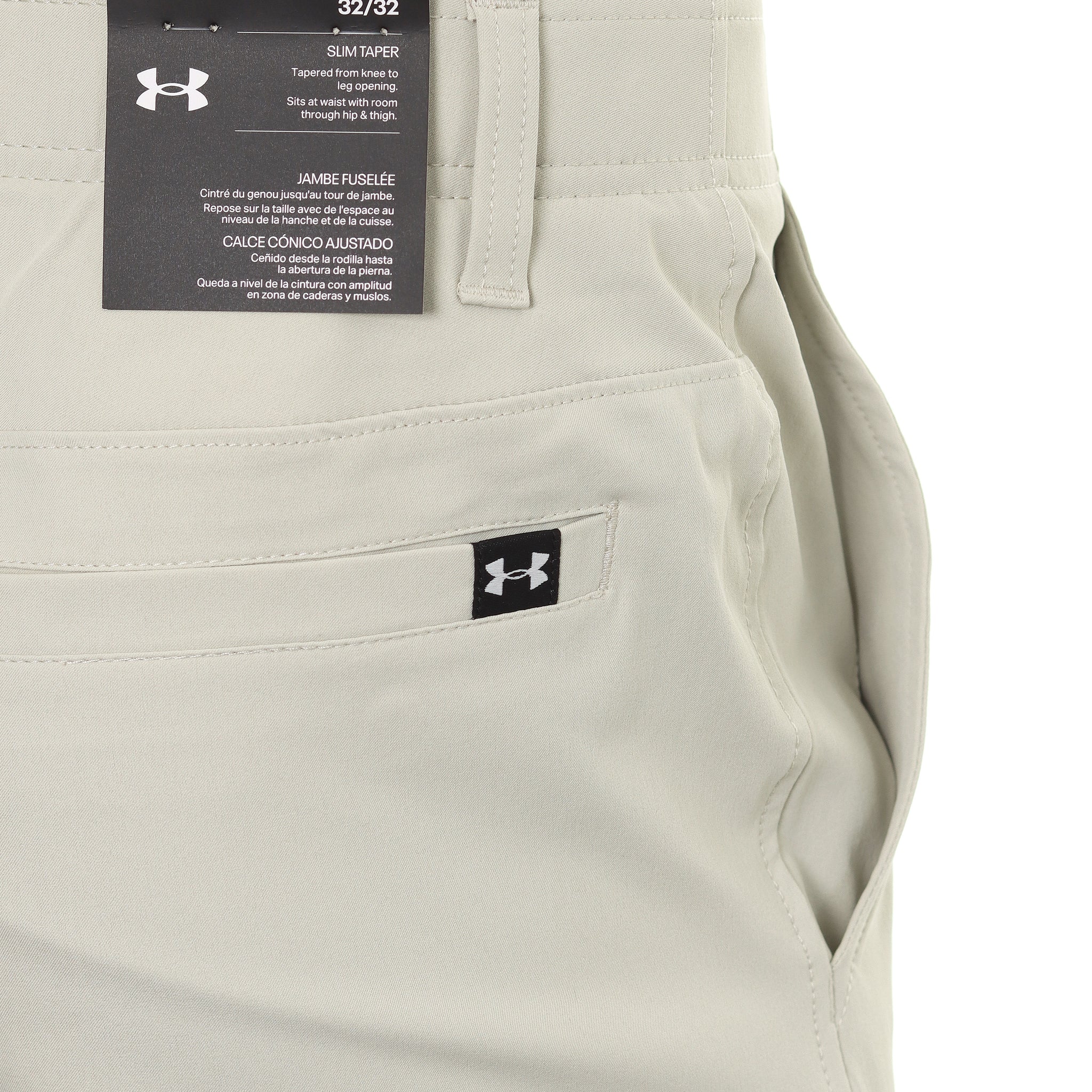 Under Armour Golf UA Drive Tapered Slim Pants 1364410 Silt 273 & Function18