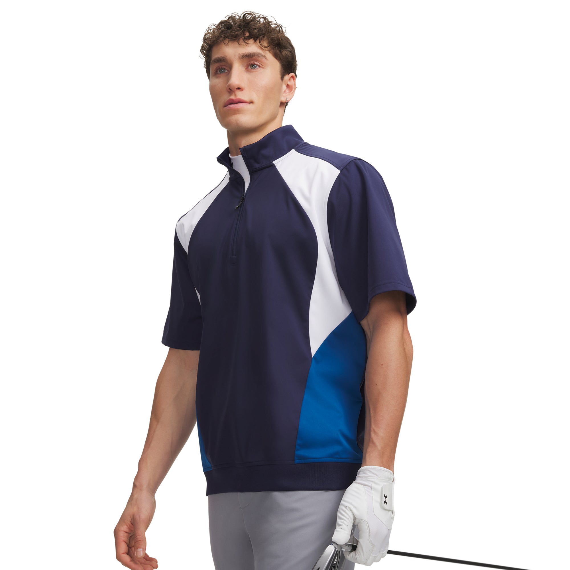 Under Armour Golf UA Drive Wind SS 1&frasl;2 Zip S