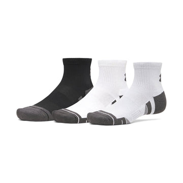 Under Armour Golf UA Performance Tech Quarter Sock - 3 Pack