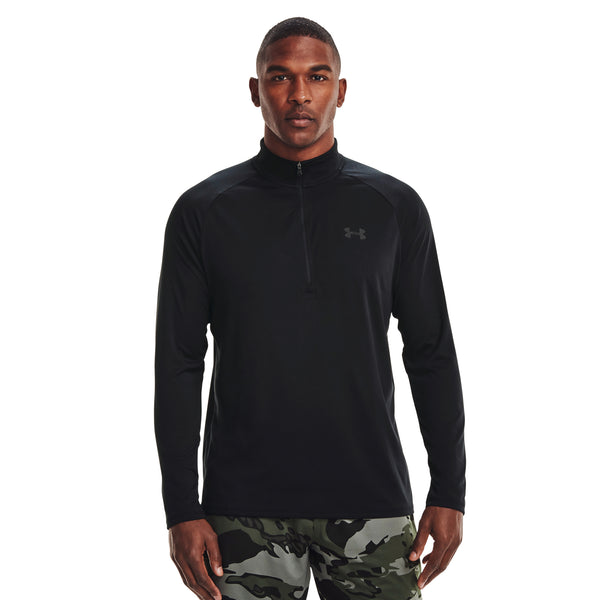 Under Armour Golf UA Tech 2.0 Zip - Black 001 - 1328495-001