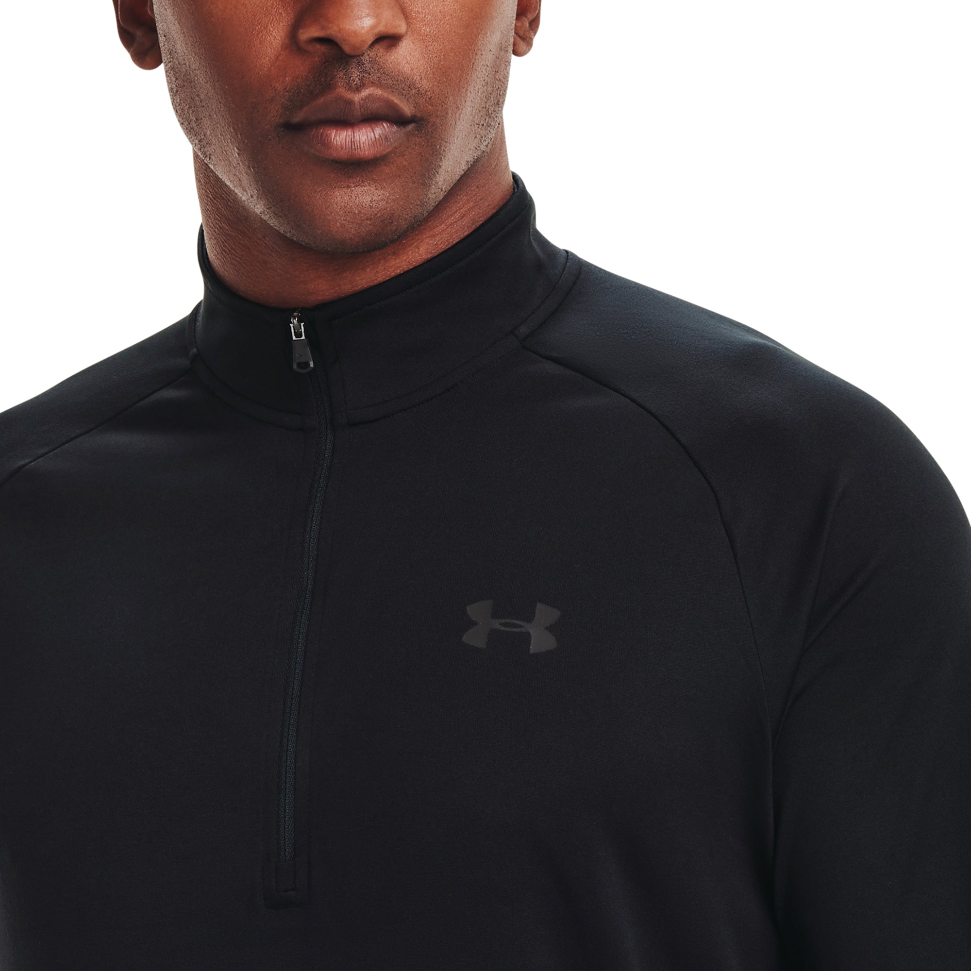 Under Armour Golf UA Tech 2.0 Zip - Black 001 - 1328495-001 ...