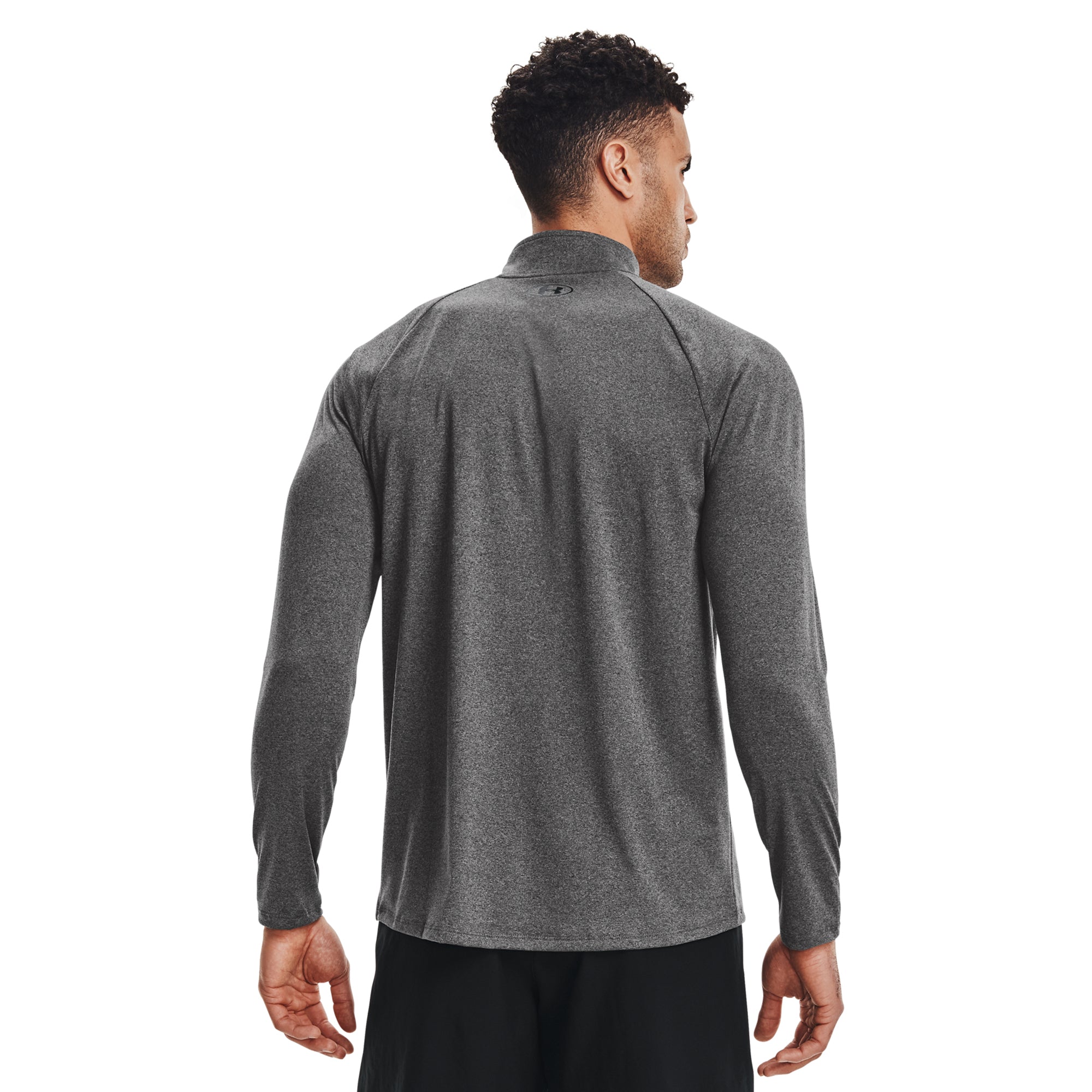 Under Armour Golf UA Tech 2.0 Zip - Carbon 090 - 1328495-090 - Function18