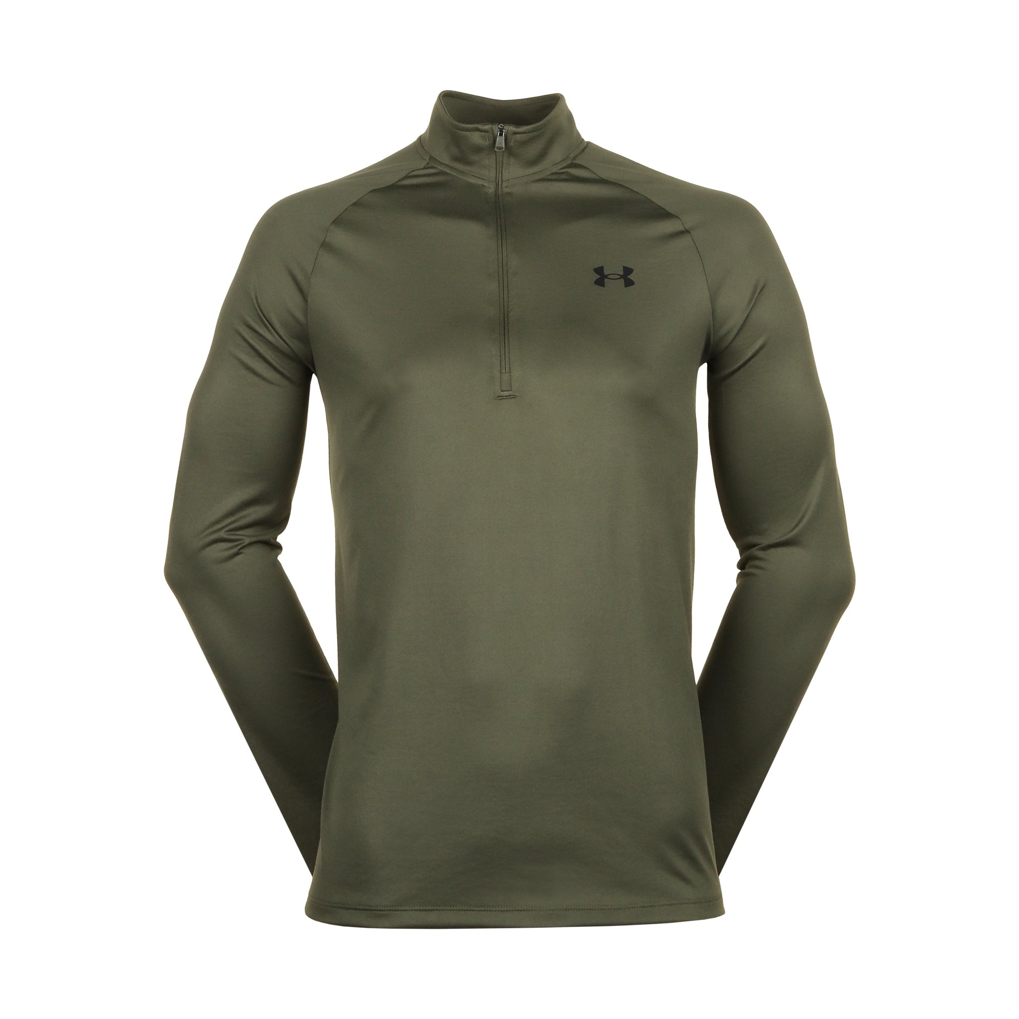Under Armour Golf UA Tech 2.0 Zip Marine Green 392