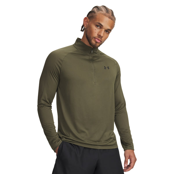 Under Armour Golf UA Tech 2.0 Zip - Marine Green 392 - 1328495-392