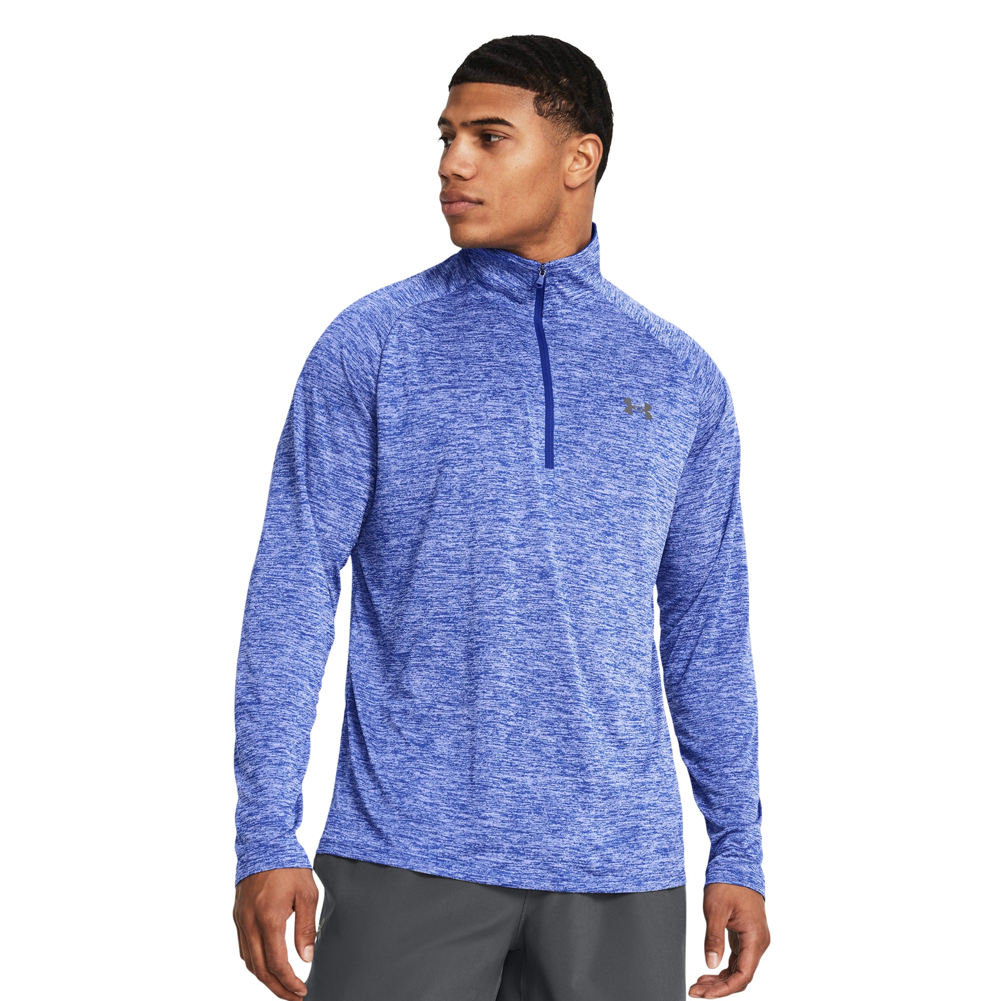 Under Armour Golf UA Tech 2.0 Zip - Red 602 - 1328495-602
