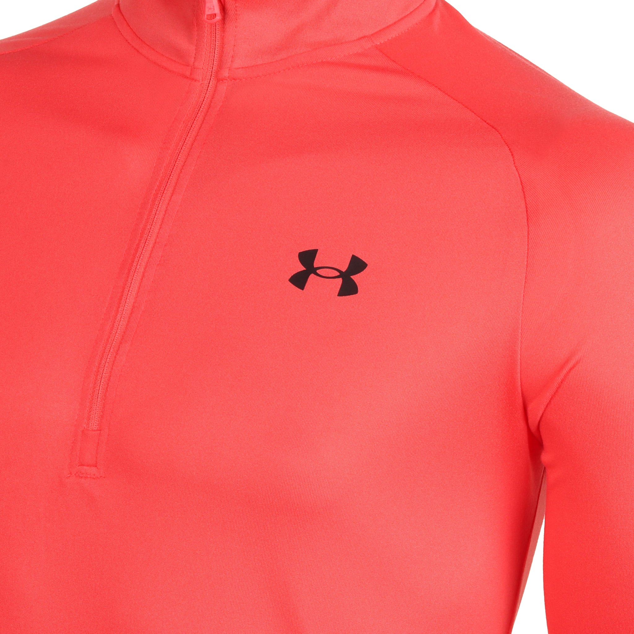 Under Armour Golf UA Tech 2.0 Zip Red Solstice 814
