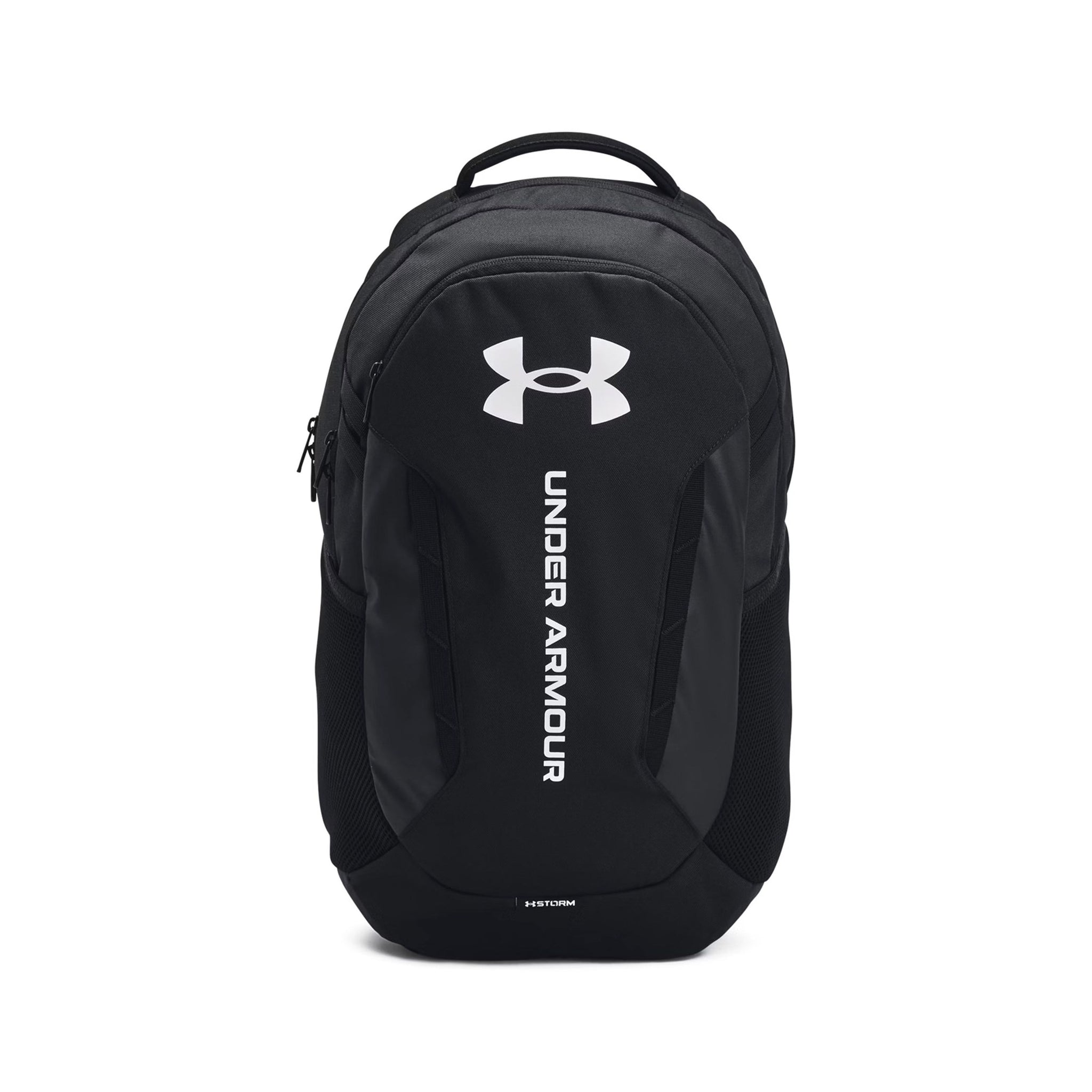 Under Armour Hustle 6.0 Backpack Black/White 002