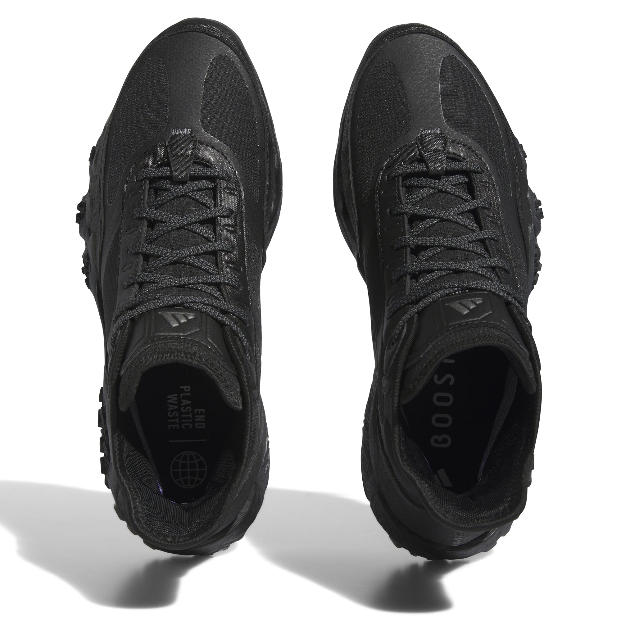 adidas Adicross GTX Golf Shoes GW2119 Core Black Dark Silver Metallic ...