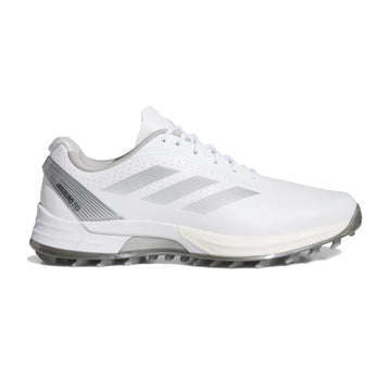 adidas Adizero ZG Golf Shoes White/Grey Three/Silver Metallic