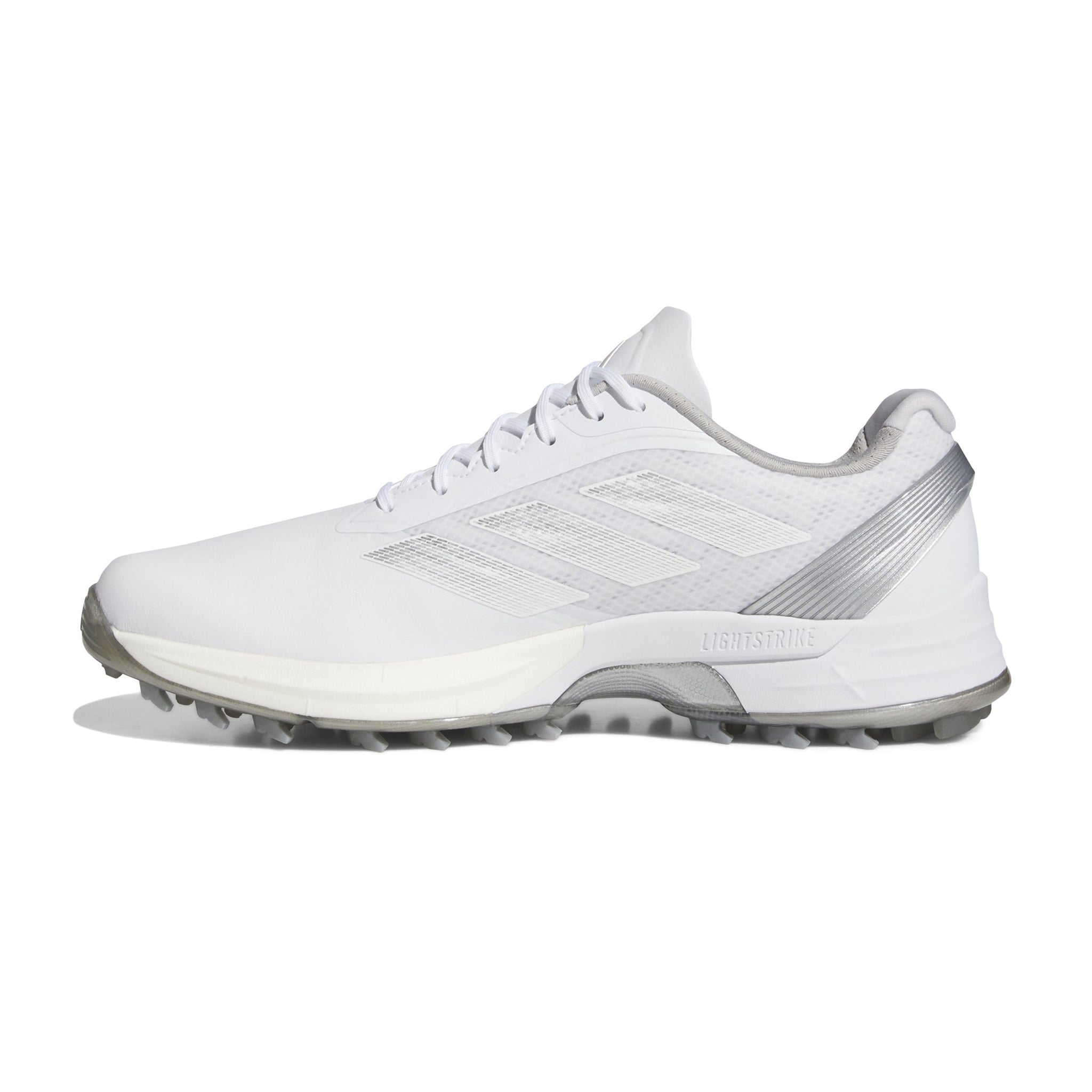 adidas Adizero ZG Golf Shoes White/Grey Three/Silver Metallic