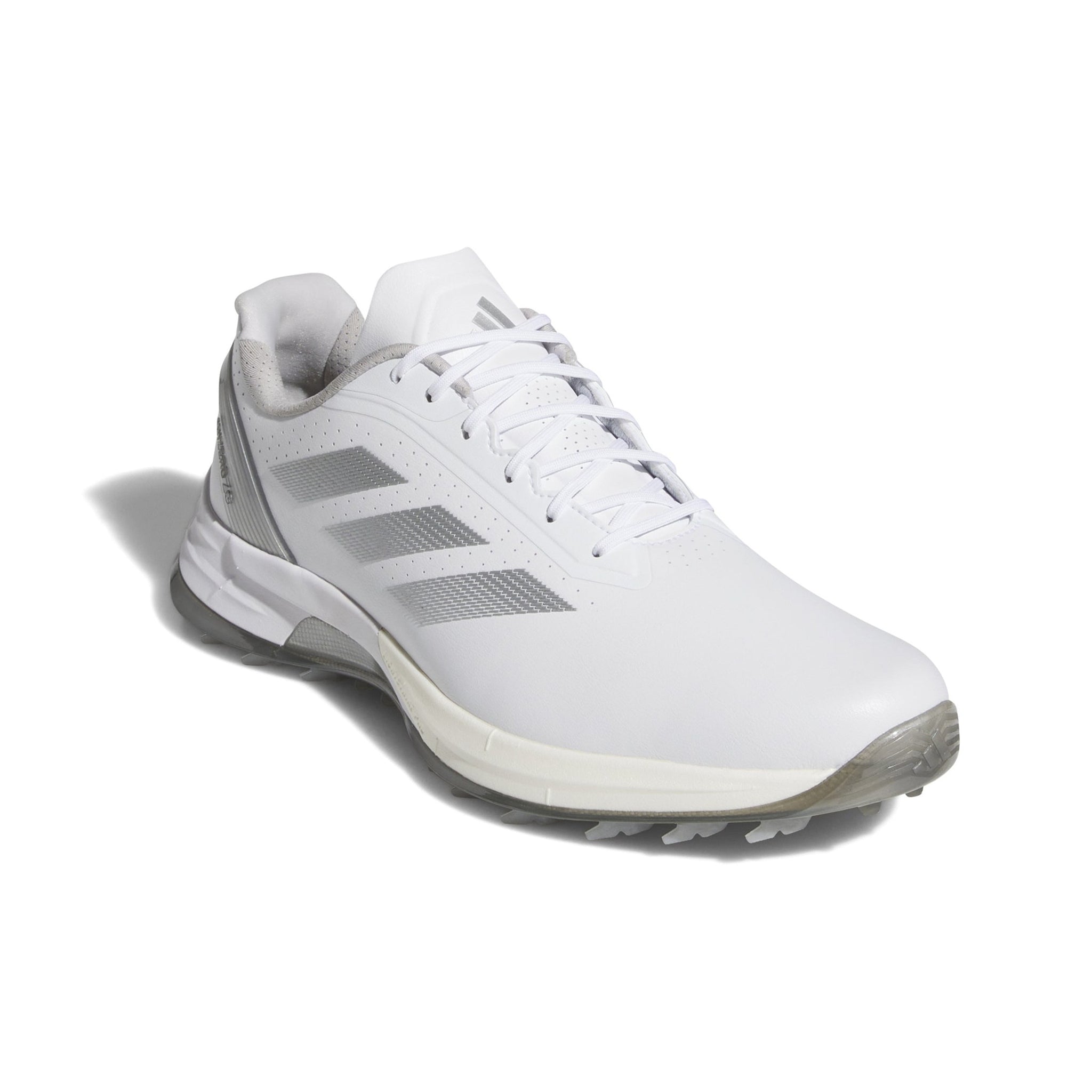 adidas Adizero ZG Golf Shoes White/Grey Three/Silver Metallic