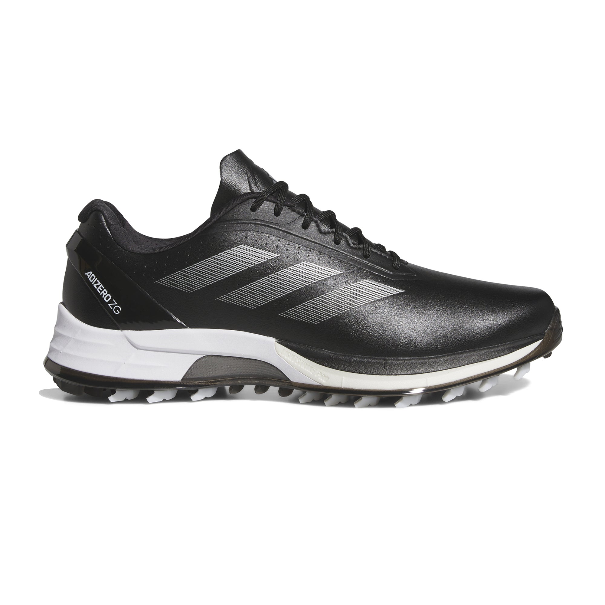 adidas Adizero ZG Golf Shoes Black/Silver/Lucid Lemon