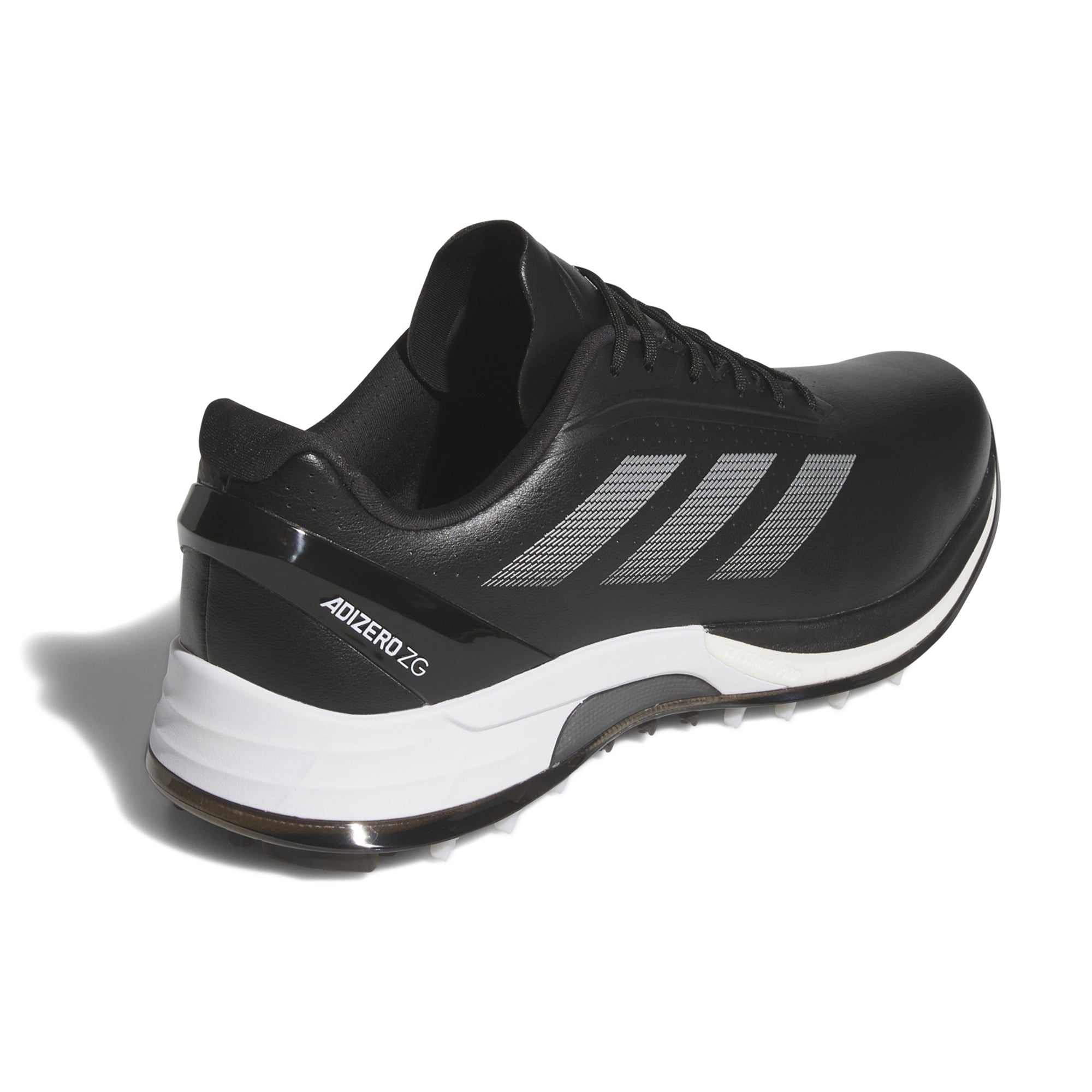 adidas Adizero ZG Golf Shoes Black/Silver/Lucid Lemon