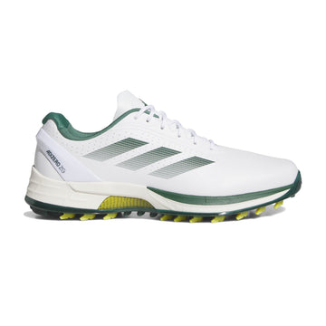 adidas Adizero ZG Golf Shoes White/Collegiate Green/Yellow
