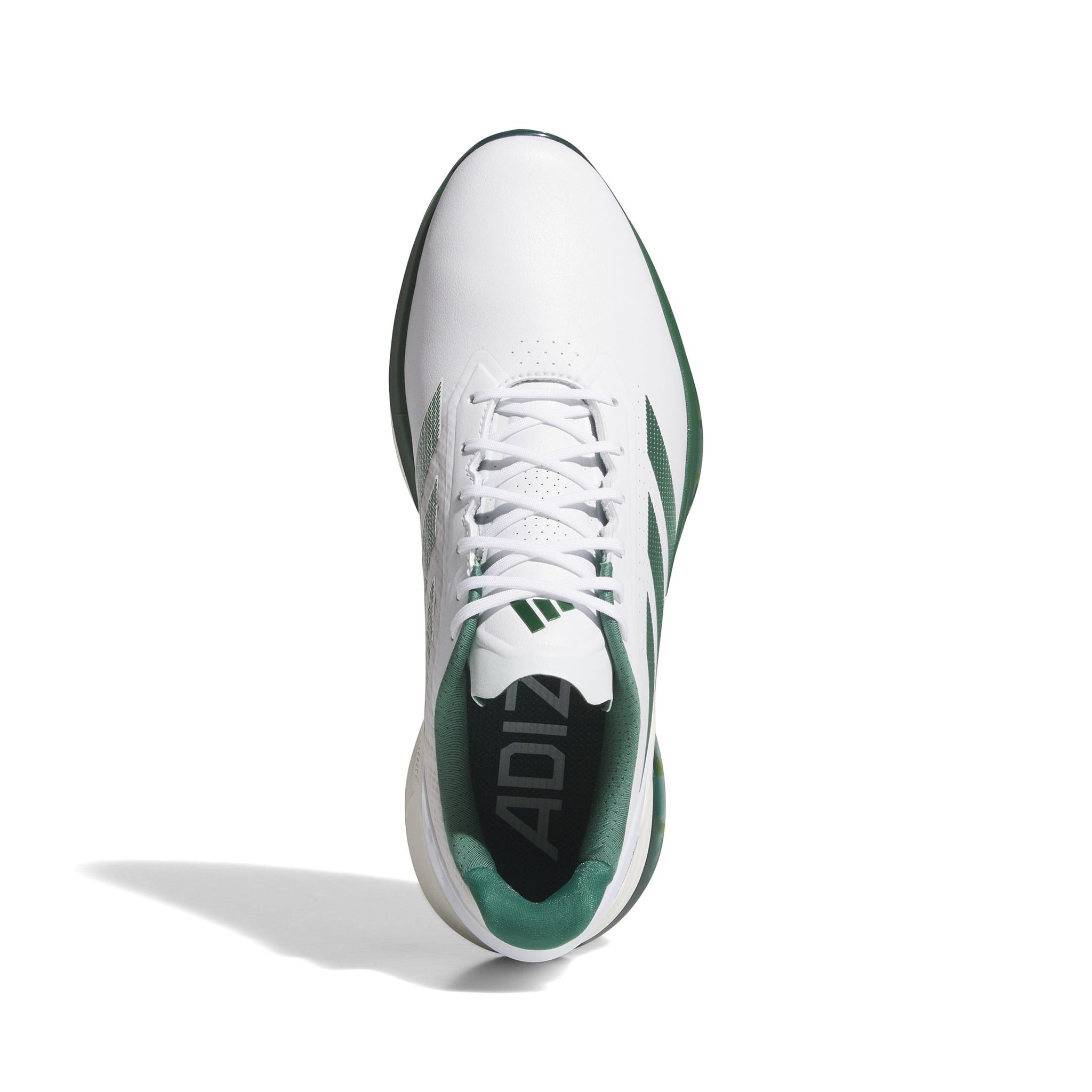 adidas Adizero ZG Golf Shoes White/Collegiate Green/Yellow
