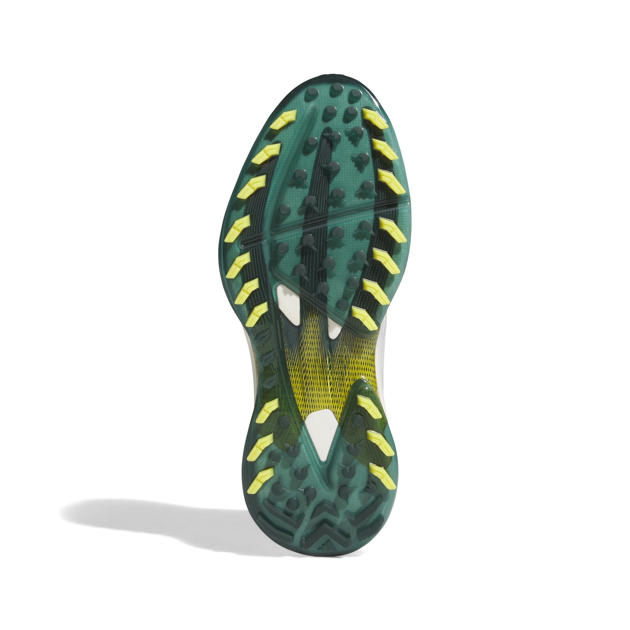 adidas Adizero ZG Golf Shoes White/Collegiate Green/Yellow