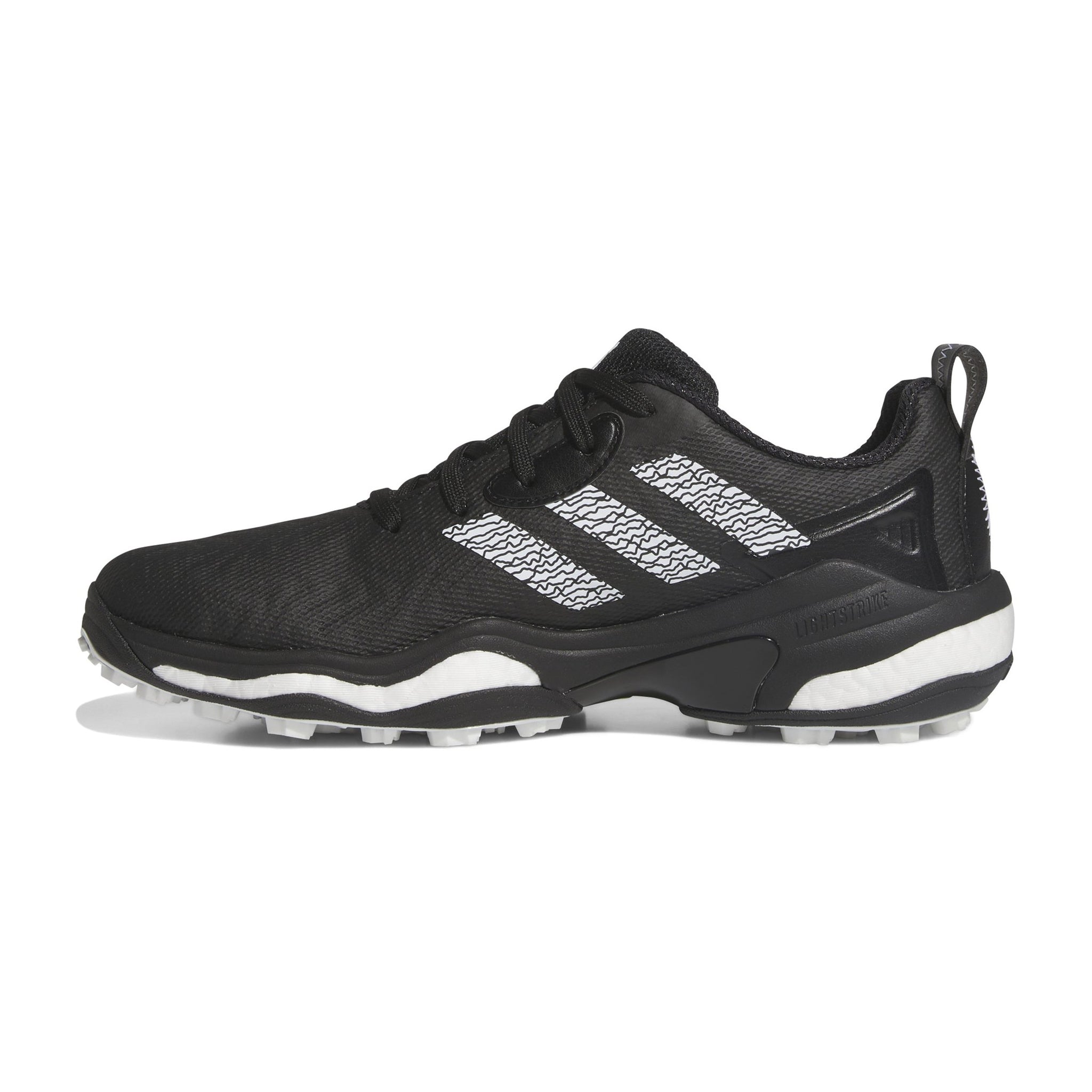 adidas CODECHAOS 25 Golf Shoes Black/White/Lucid Lemon