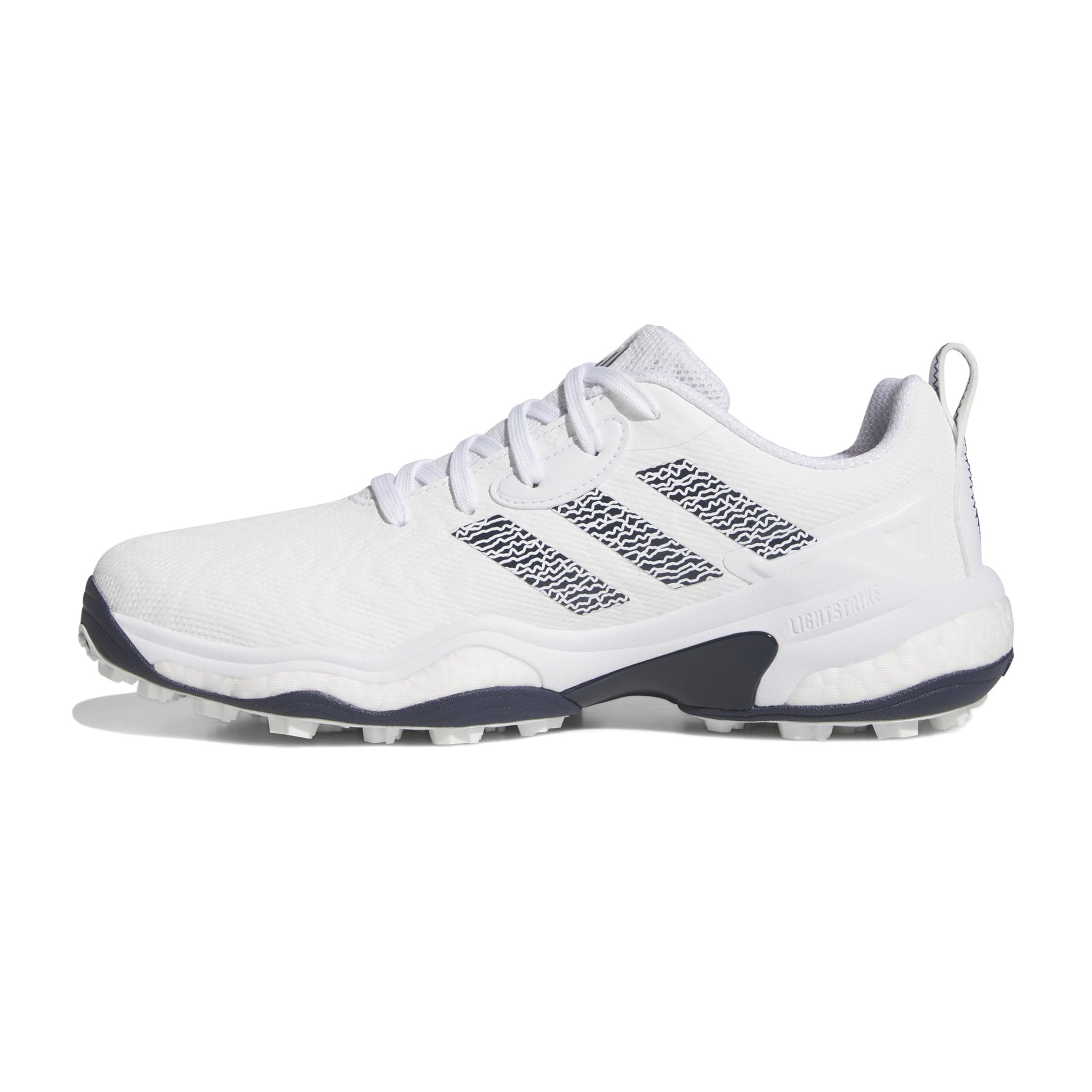 adidas CODECHAOS 25 Golf Shoes White/Collegiate Navy
