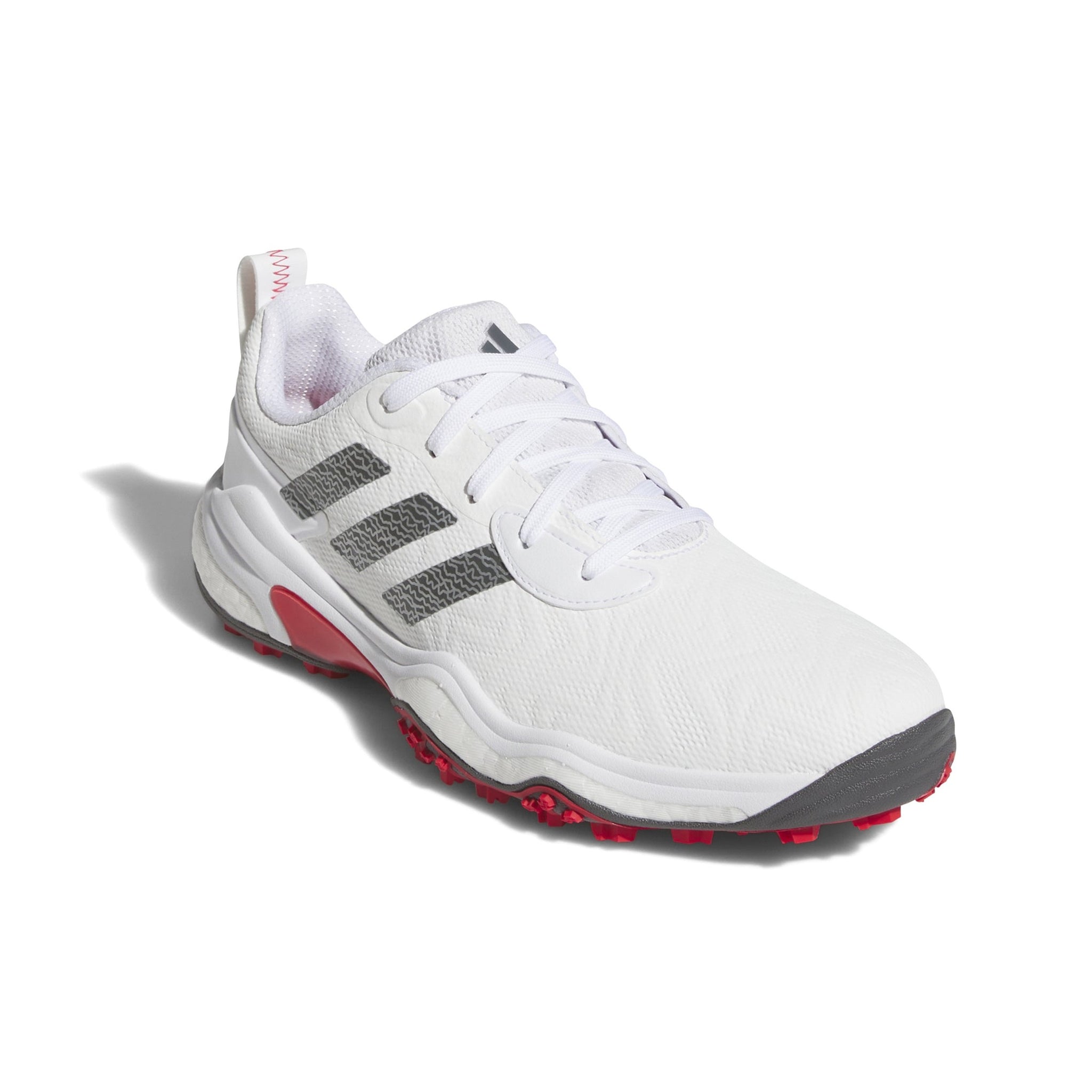 adidas CODECHAOS 25 Golf Shoes White/Grey/Lucid Red