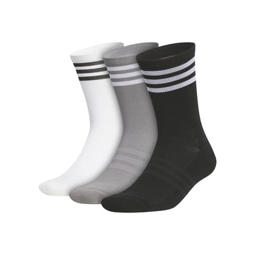 adidas Golf 3 Pack Crew Sock Multi