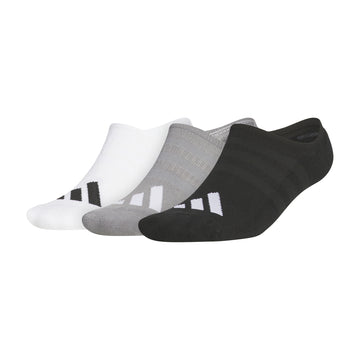 adidas Golf 3 Pack No Show Sock Multi