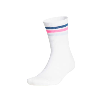 adidas Golf 3-Stripes Half Crew Sock
